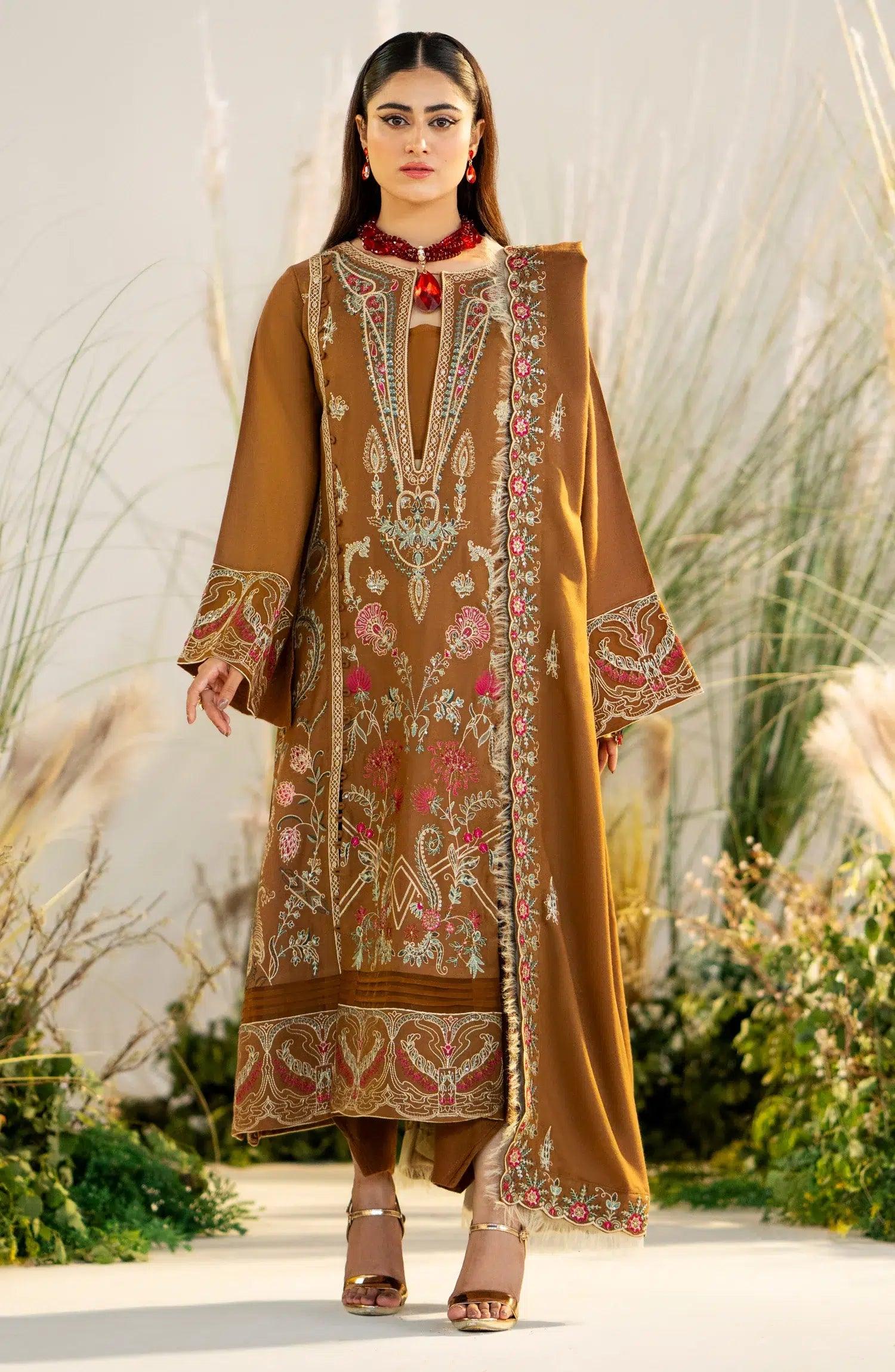 Maryum N Maria | Shehr Bano Winter 23 | HARLEEN MW23564 - Rang-e-Khaas