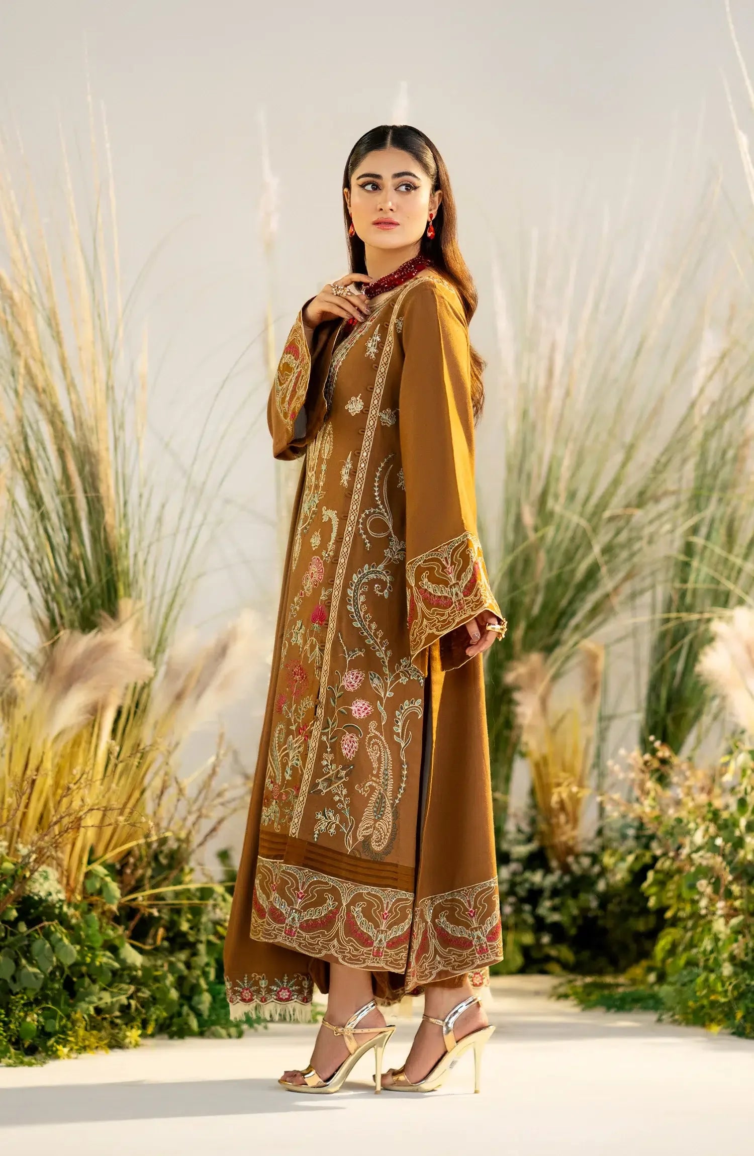 Maryum N Maria | Shehr Bano Winter 23 | HARLEEN MW23564 - Rang-e-Khaas