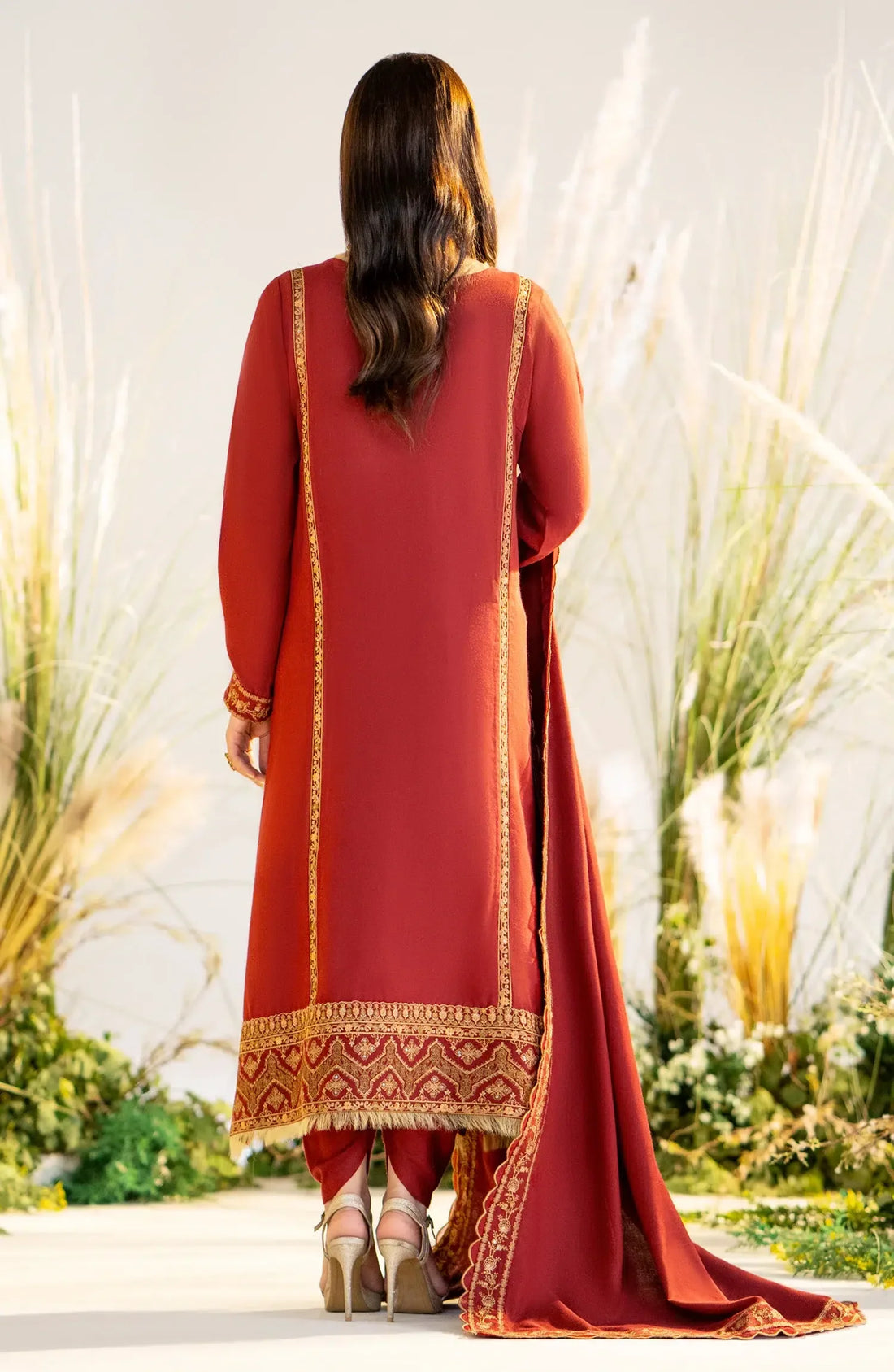 Maryum N Maria | Shehr Bano Winter 23 | HAESEL MW23558 - Rang-e-Khaas