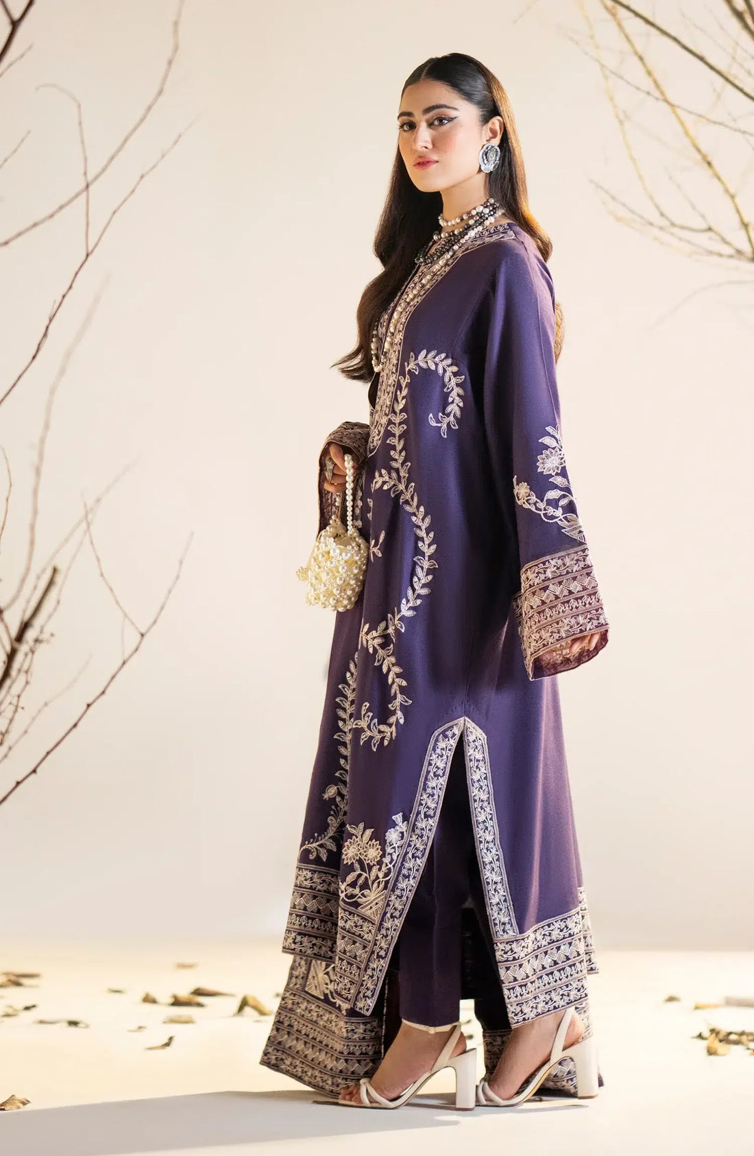 Maryum N Maria | Shehr Bano Winter 23 | - Rang-e-Khaas