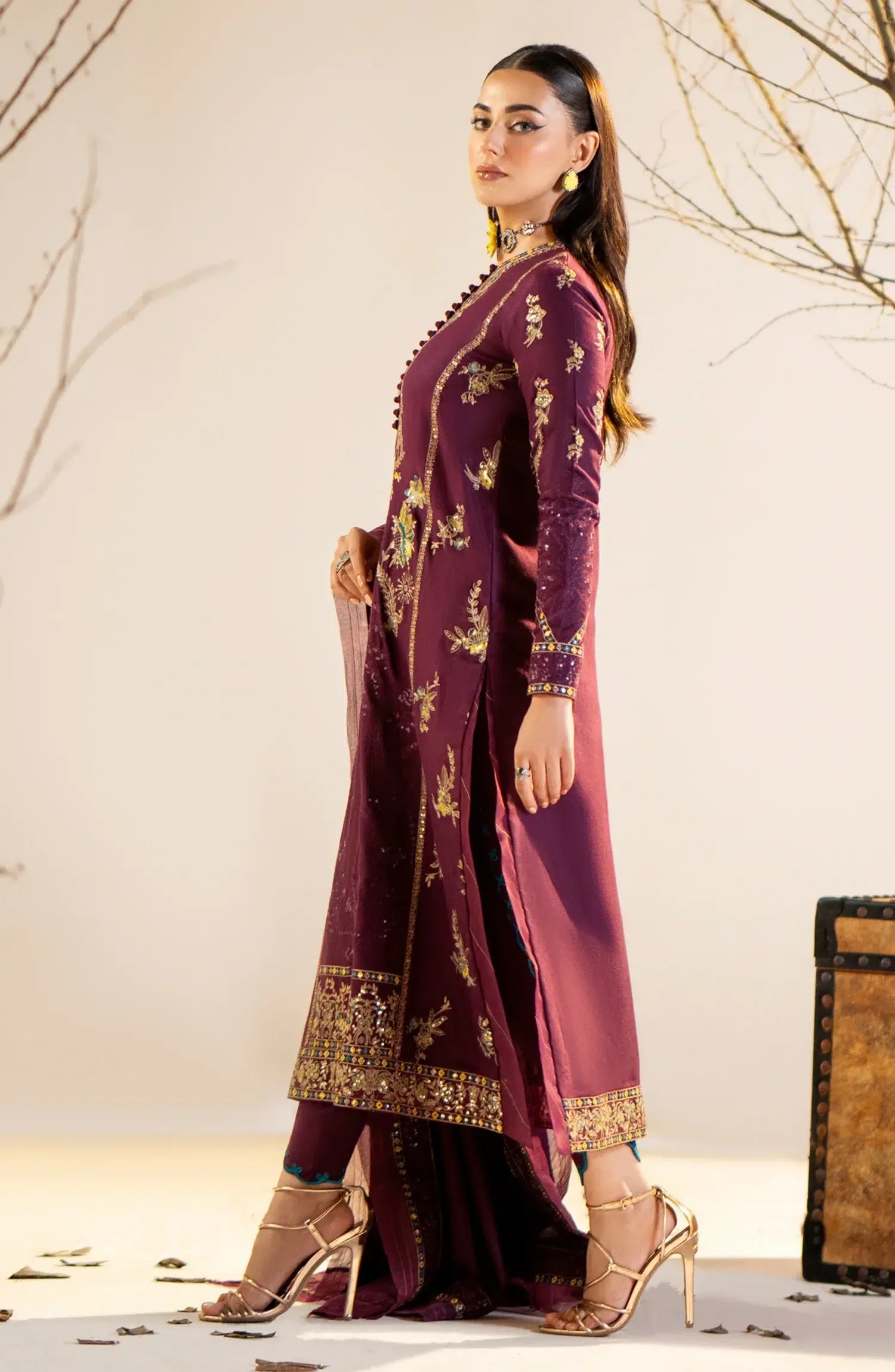Maryum N Maria | Shehr Bano Winter 23 | JANEA MW23565 - Rang-e-Khaas