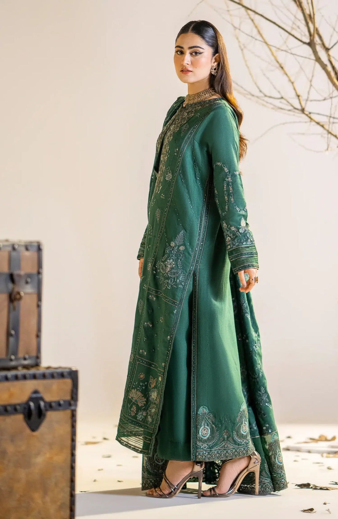 Maryum N Maria | Shehr Bano Winter 23 | JHEEL MW23563 - Rang-e-Khaas