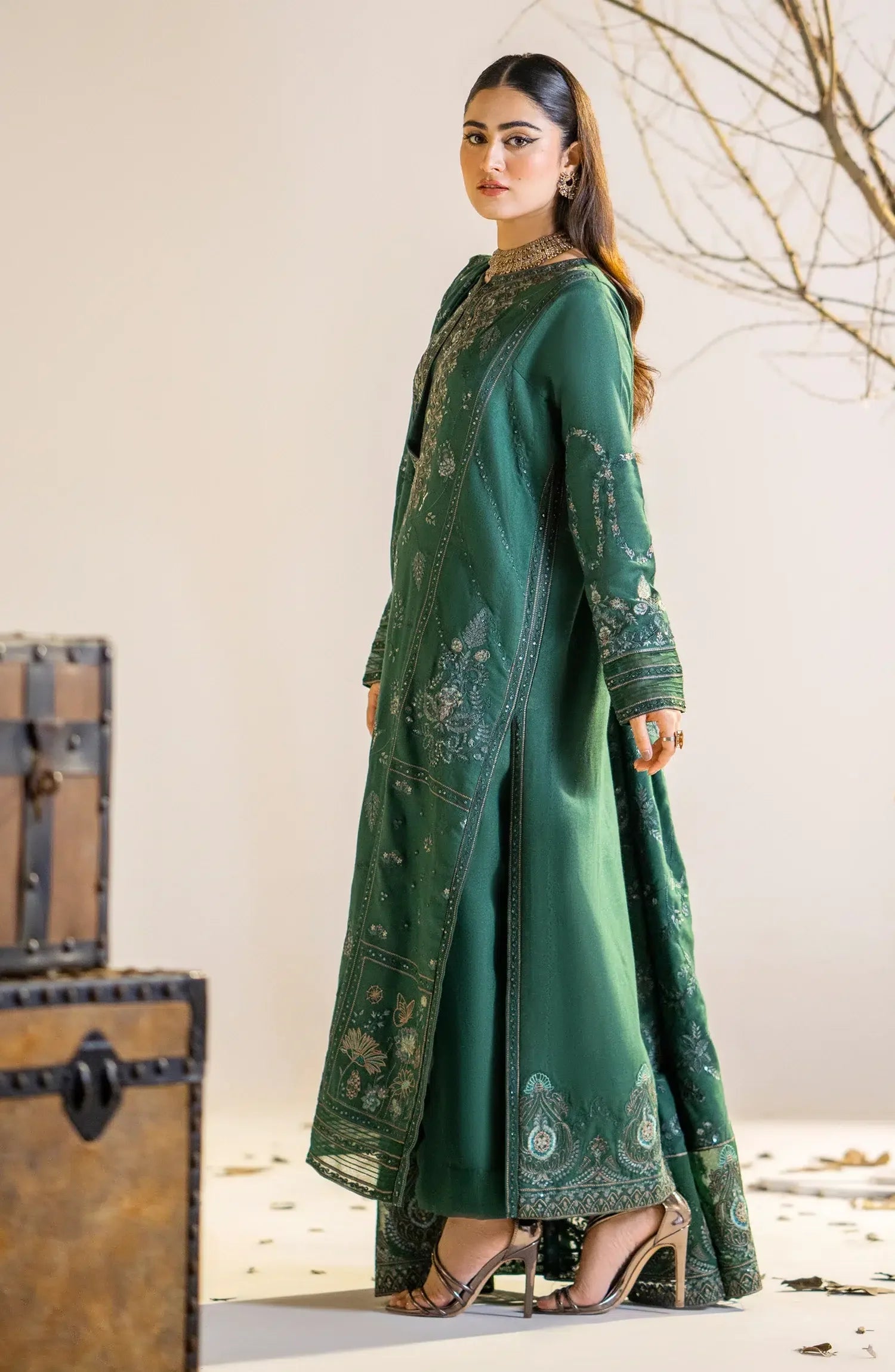 Maryum N Maria | Shehr Bano Winter 23 | JHEEL MW23563 - Rang-e-Khaas