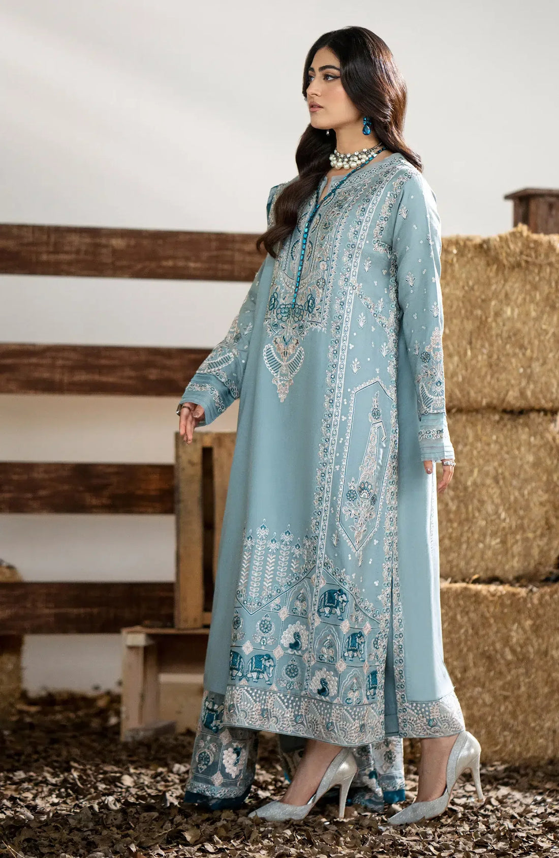 Maryum N Maria | Shehr Bano Winter 23 | PREET MW23557 - Rang-e-Khaas