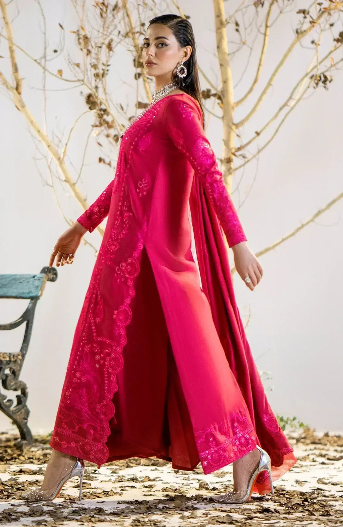 Maryum N Maria | Shehr Bano Winter 23 | HUSNA MW23554 - Rang-e-Khaas