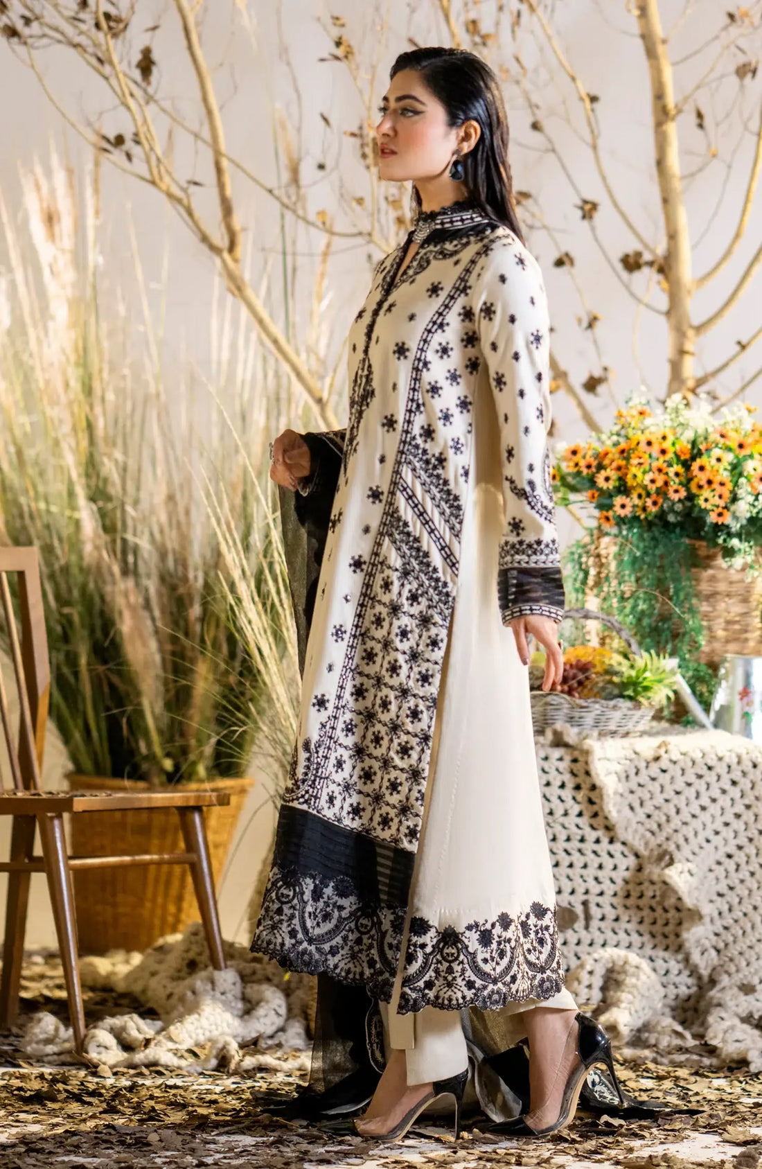 Maryum N Maria | Shehr Bano Winter 23 | SIMRAN MW23555 - Rang-e-Khaas