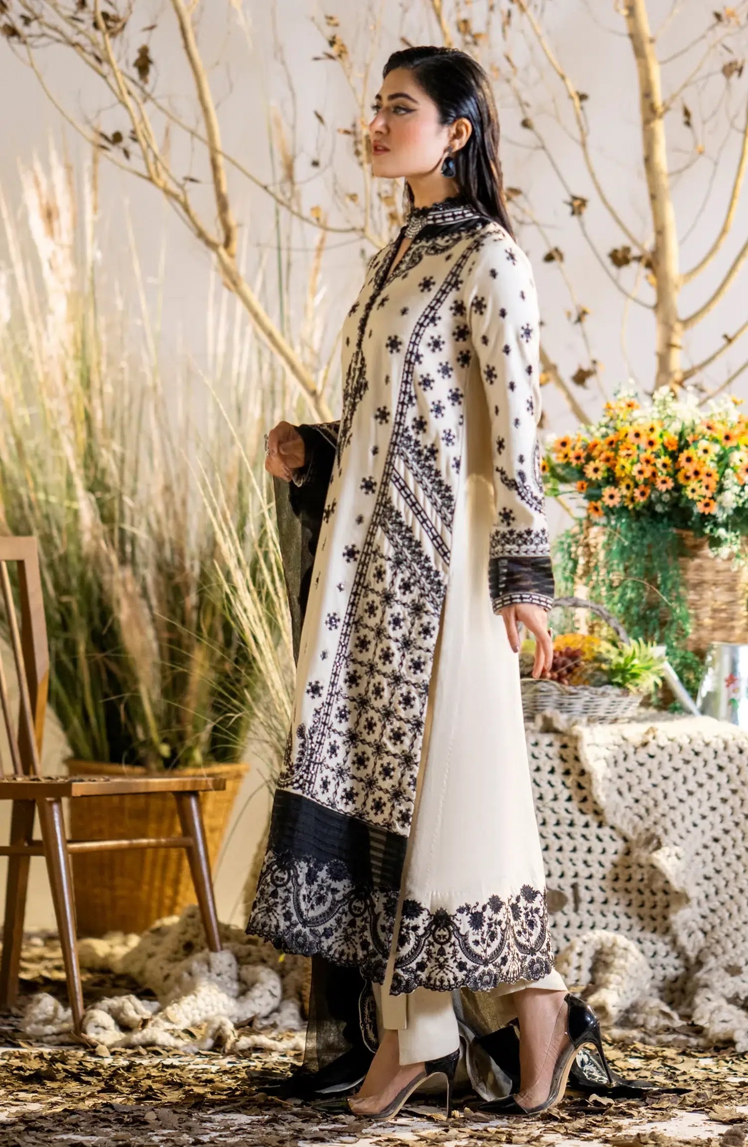 Maryum N Maria | Shehr Bano Winter 23 | SIMRAN MW23555 - Rang-e-Khaas