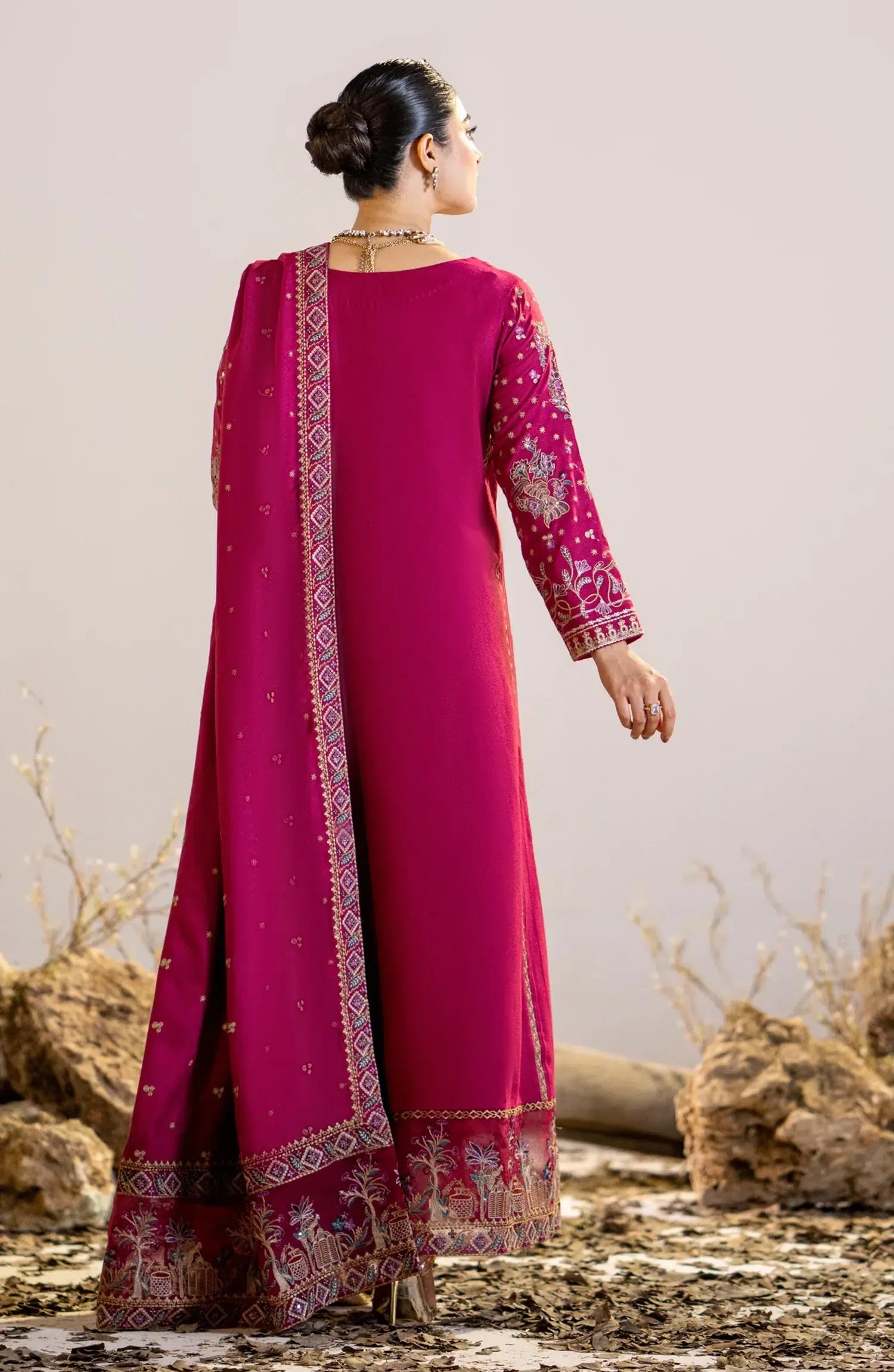 Maryum N Maria | Shehr Bano Winter 23 | KATRI MW23560 - Rang-e-Khaas