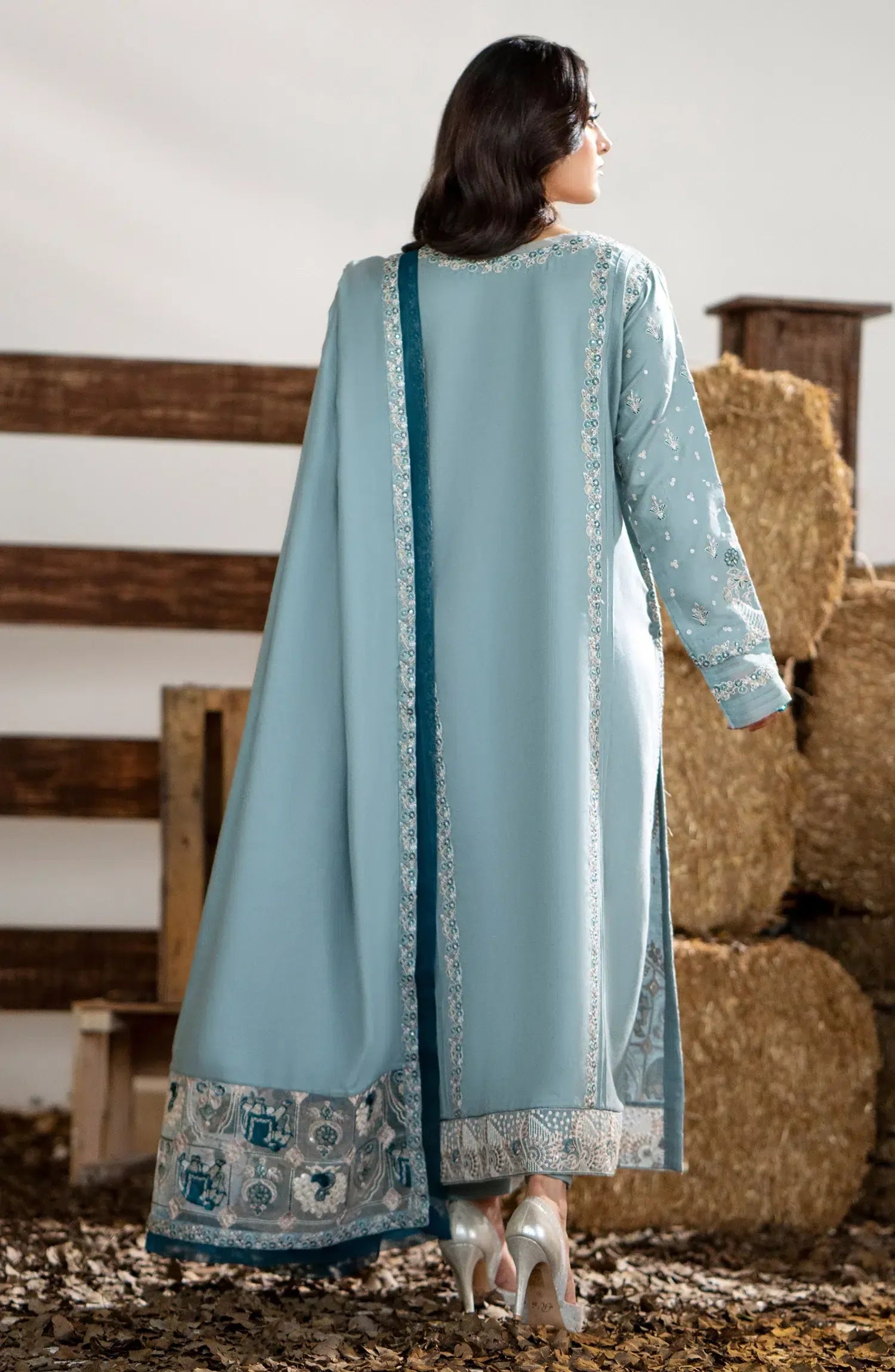 Maryum N Maria | Shehr Bano Winter 23 | PREET MW23557 - Rang-e-Khaas