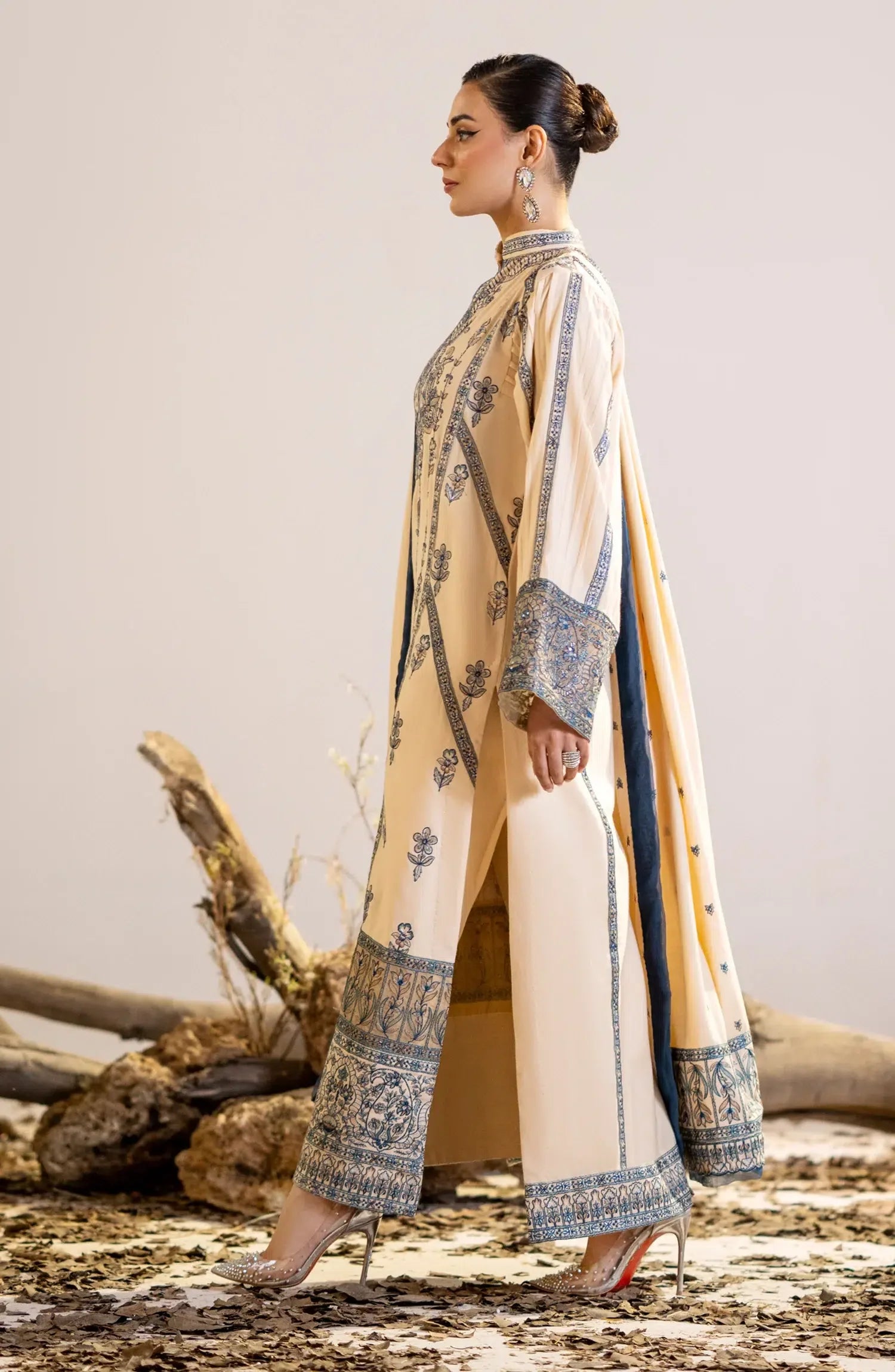 Maryum N Maria | Shehr Bano Winter 23 | DALBIR MW23559 - Rang-e-Khaas