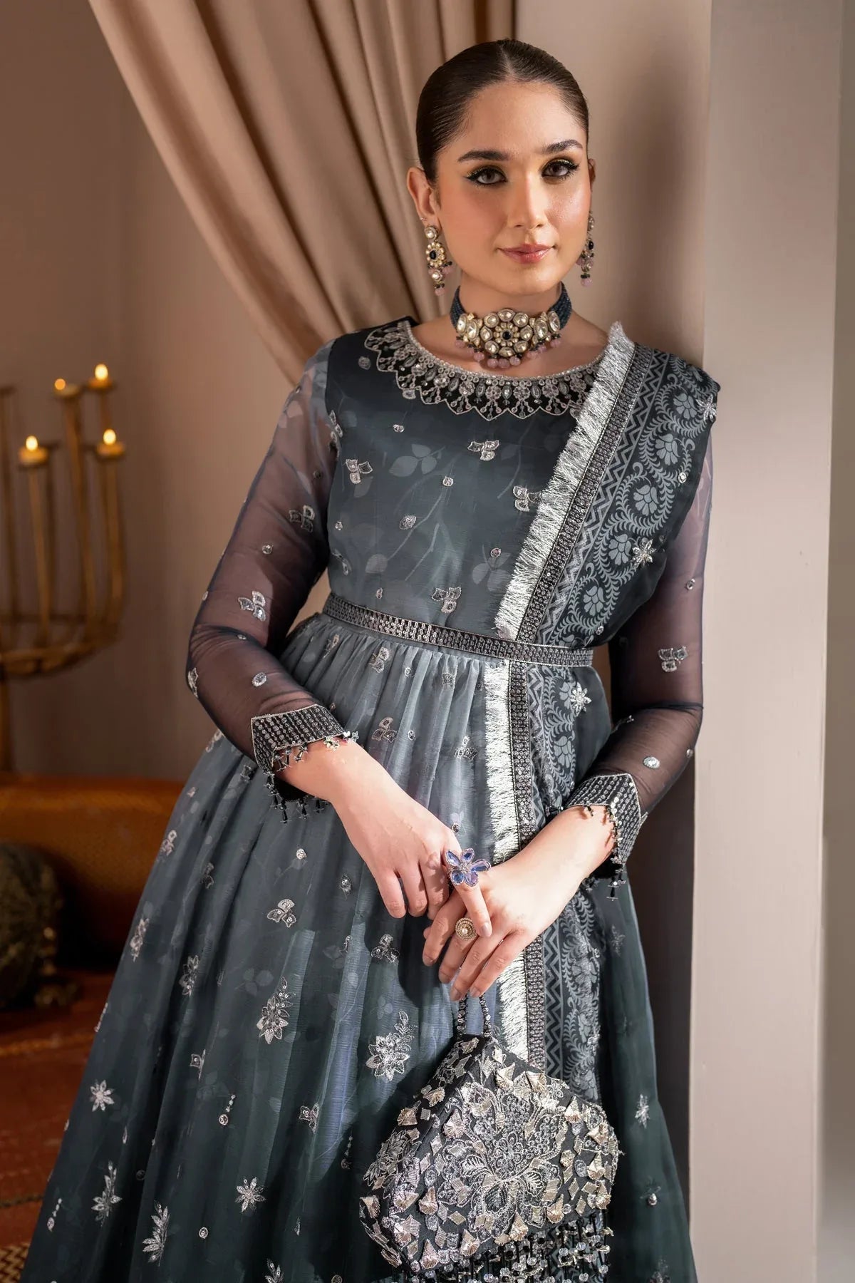 Alizeh | Jhalak Formals | AF-JHLK-08-MASTANI - Rang-e-Khaas