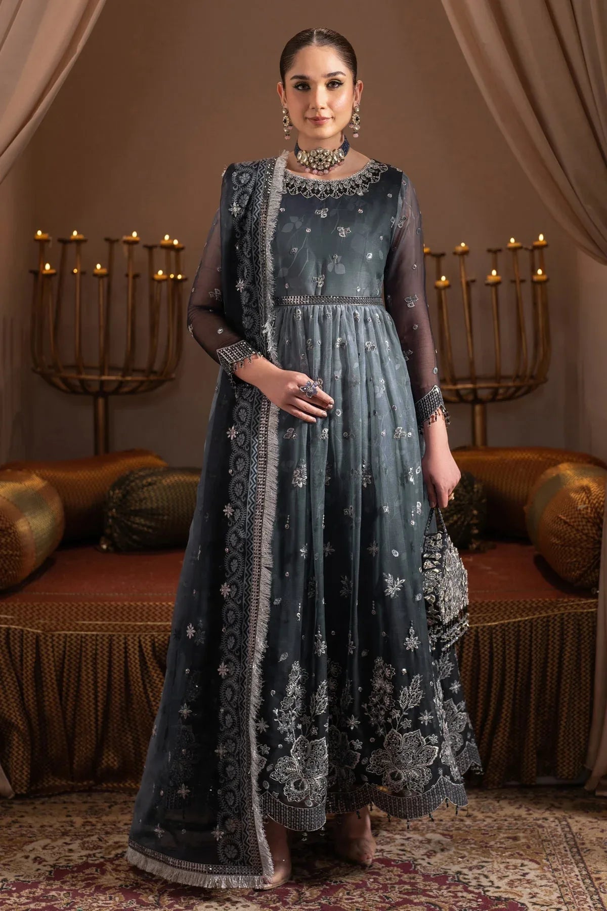 Alizeh | Jhalak Formals | AF-JHLK-08-MASTANI - Rang-e-Khaas
