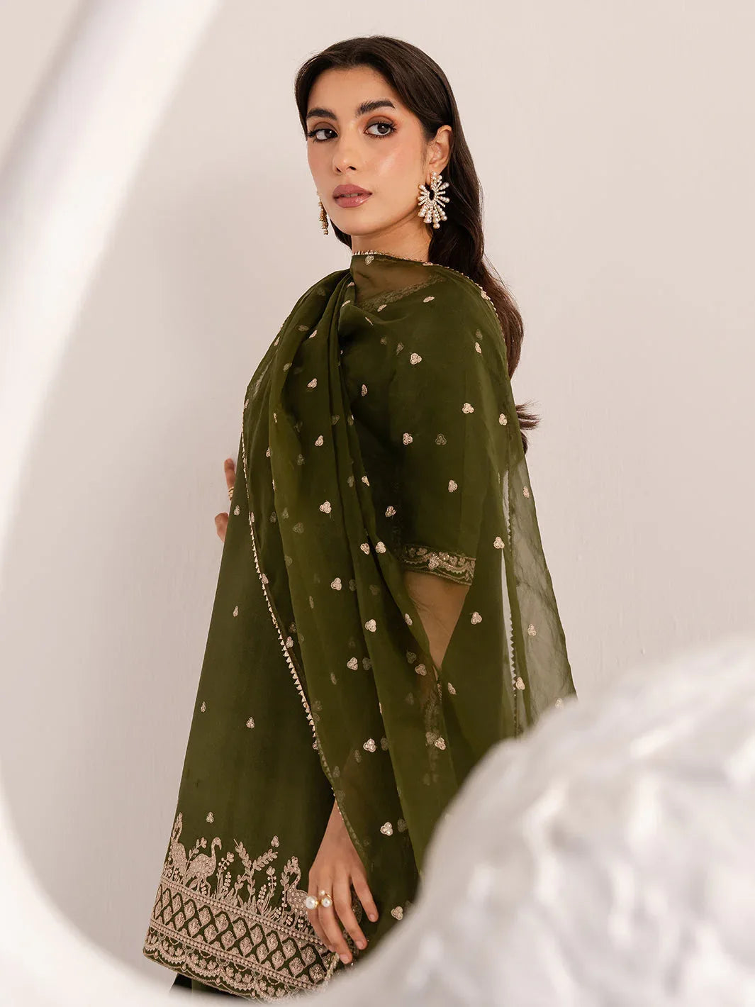 Izel | The Silk Chapter | Matcha - Rang-e-Khaas