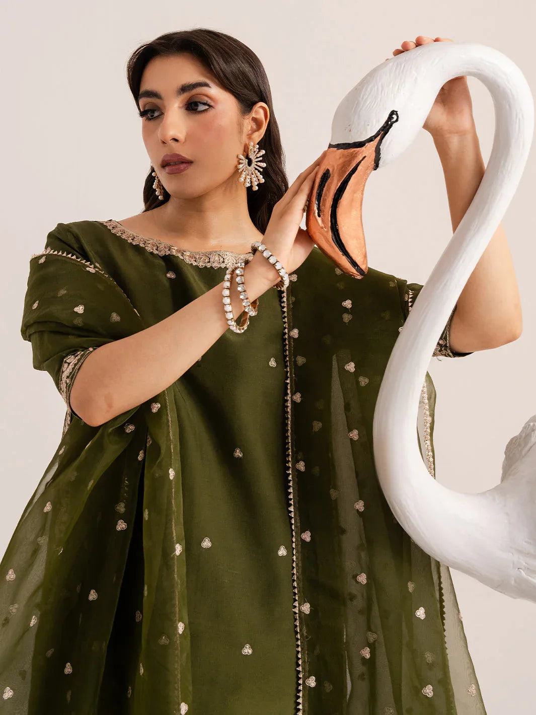 Izel | The Silk Chapter | Matcha - Rang-e-Khaas