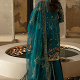 Hayat by Afrozeh Embroidered Organza 3Pc Suit AFH-24-09 MEERUB