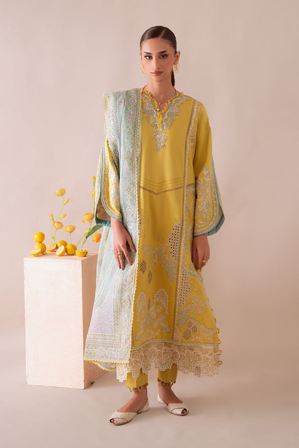 Aabyaan | Miraal Signature Embroidered Viscose 25 | MEHRA