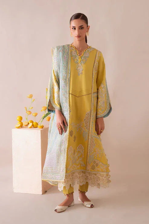 Aabyaan | Miraal Signature Embroidered Viscose 25 | MEHRA (AV-02) - Rang-e-Khaas