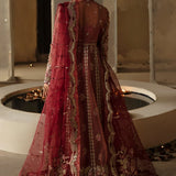 Hayat by Afrozeh Embroidered Organza 3Pc Suit AFH-24-04 MEHREEN