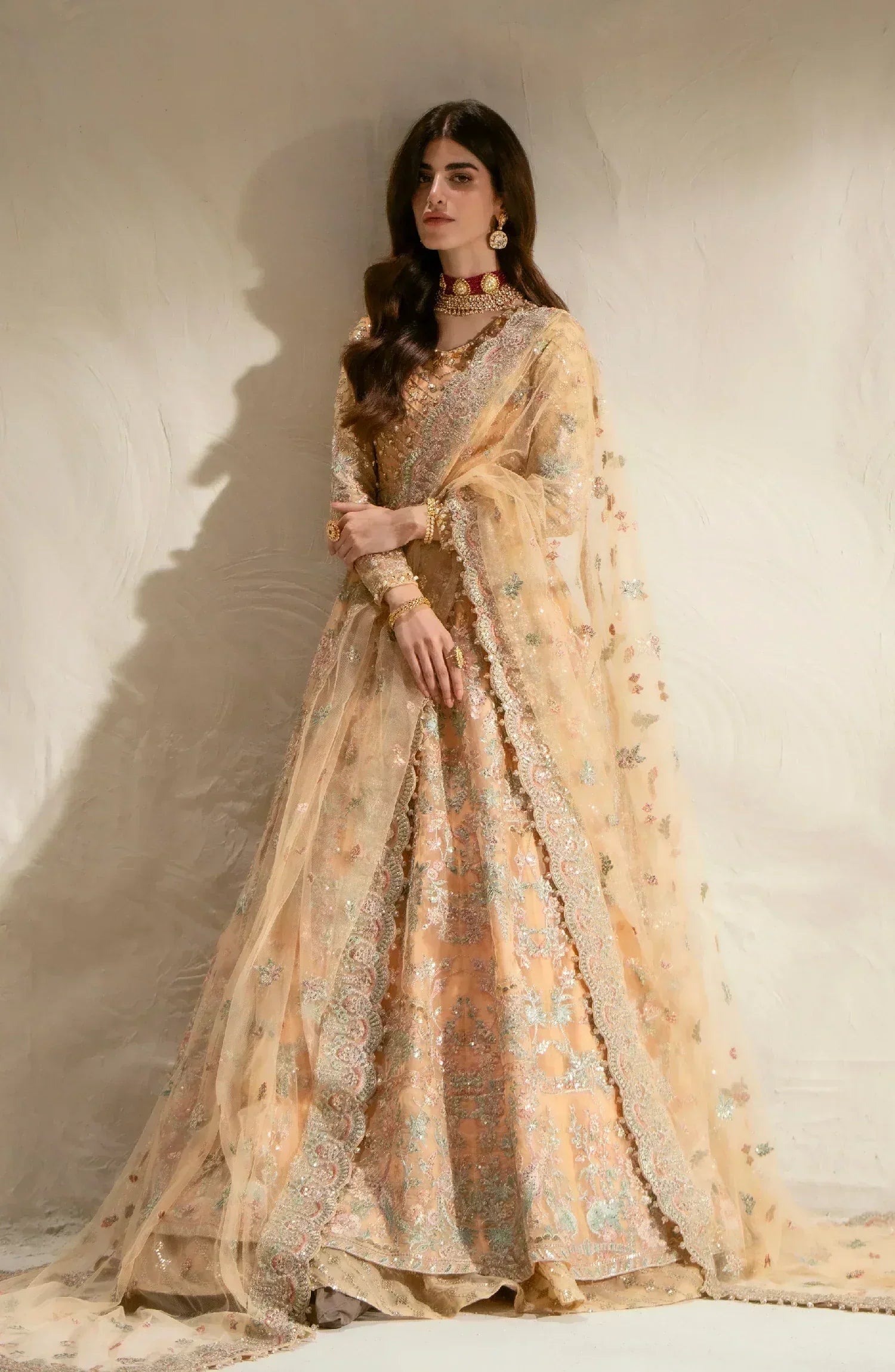 Maryum N Maria | Mehr o Maah Bridals | MW23-534-Nane - Rang-e-Khaas