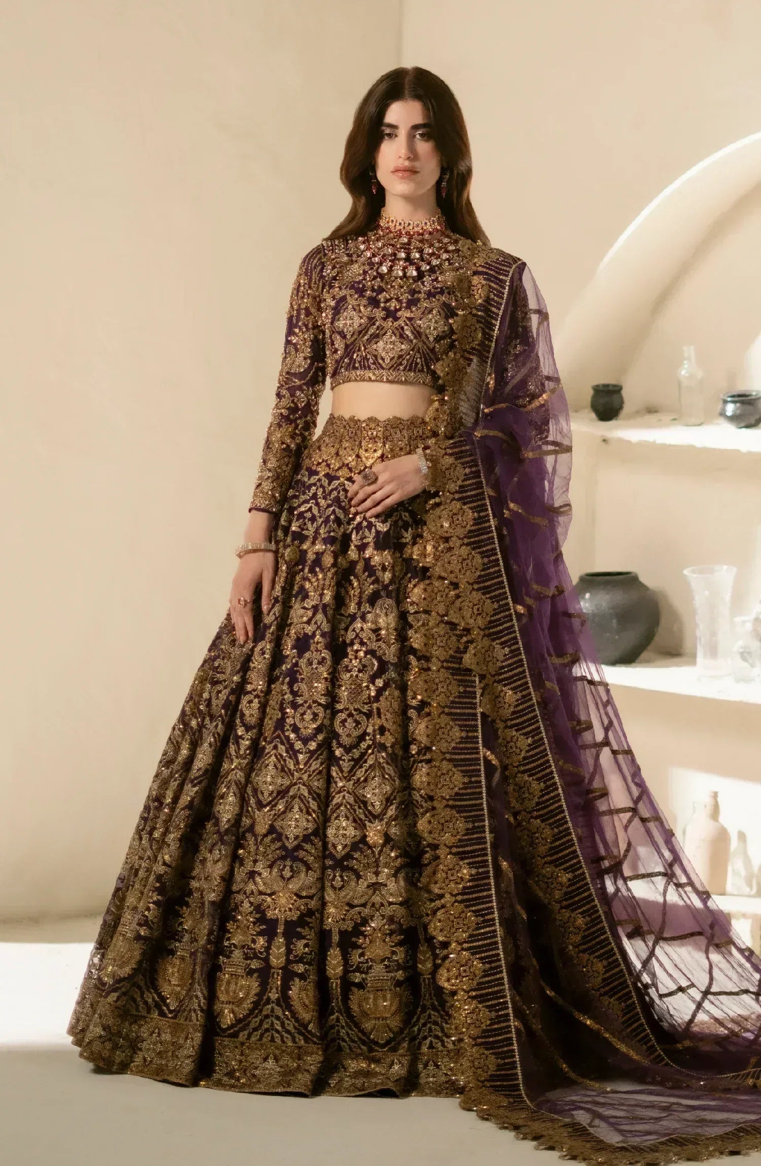 Maryum N Maria | Mehr o Maah Bridals | MW23-538-Nour - Rang-e-Khaas