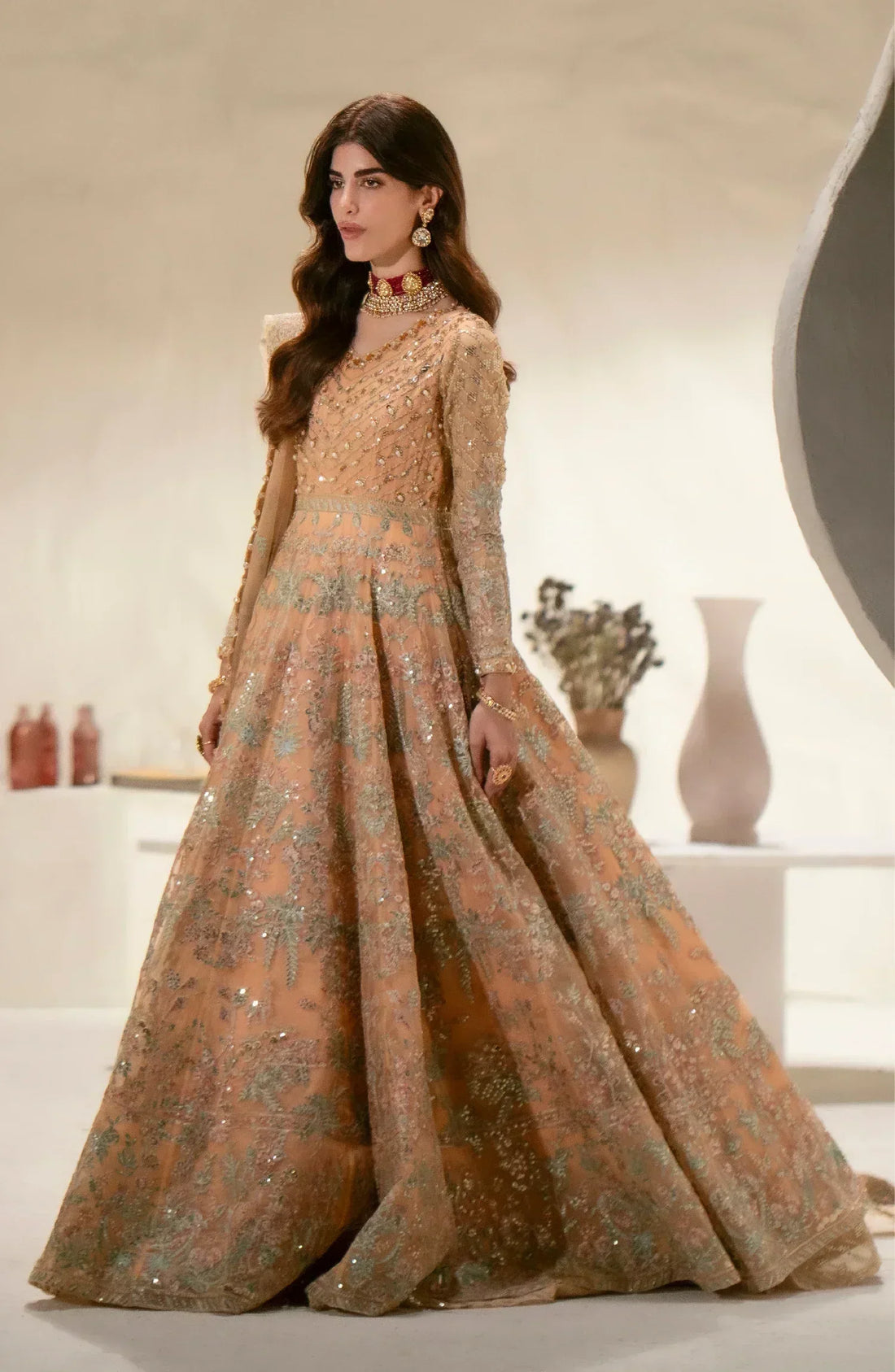 Maryum N Maria | Mehr o Maah Bridals | MW23-534-Nane - Rang-e-Khaas