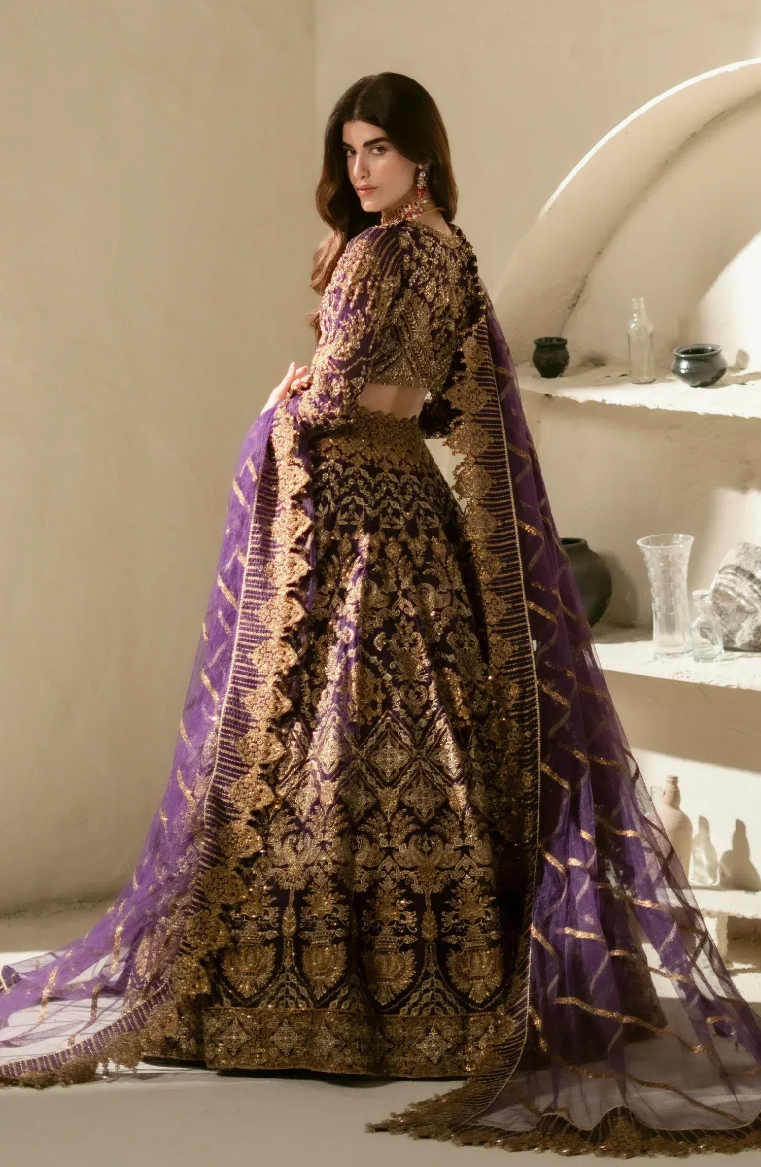 Maryum N Maria | Mehr o Maah Bridals | MW23-538-Nour - Rang-e-Khaas