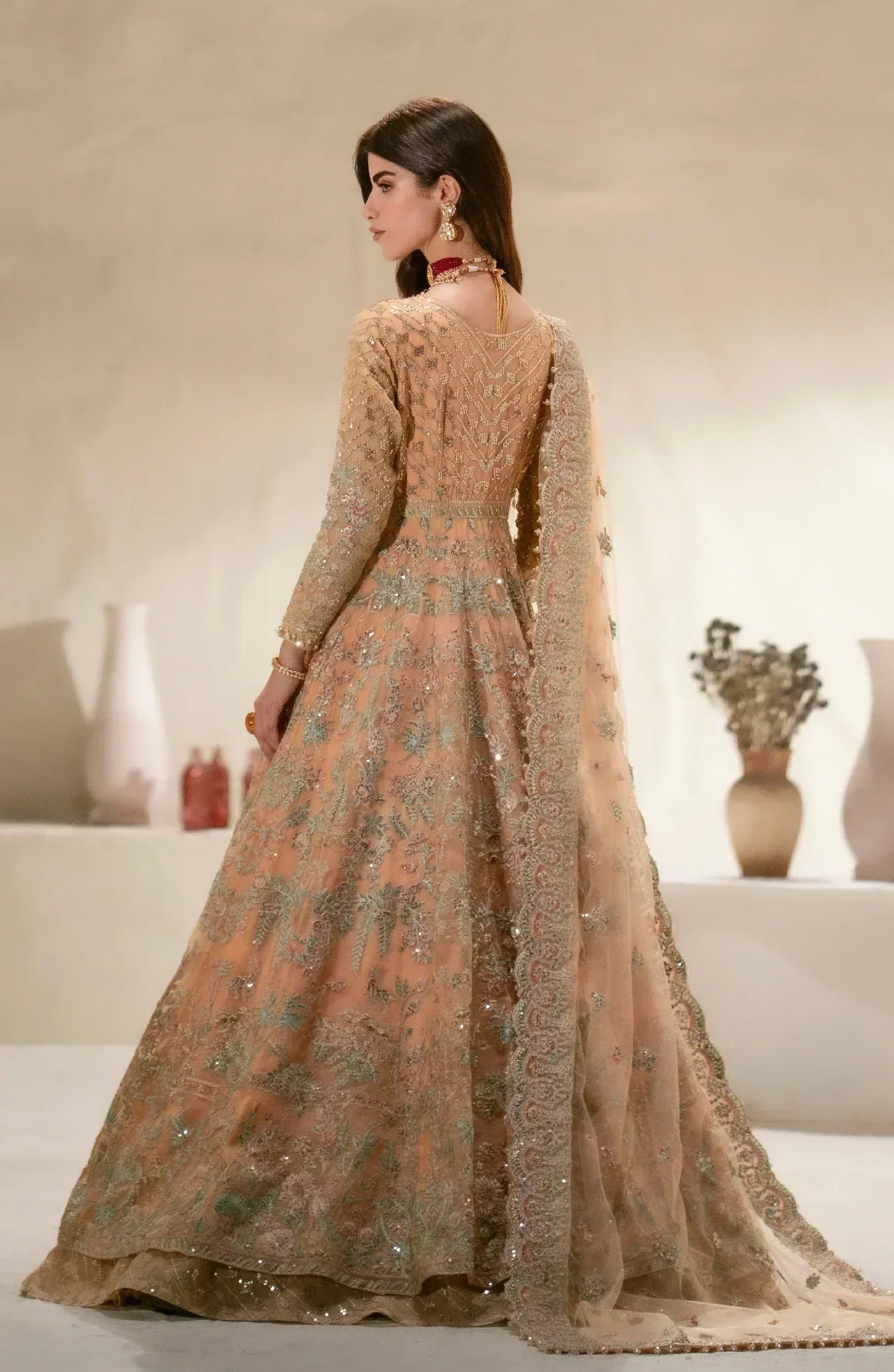 Maryum N Maria | Mehr o Maah Bridals | MW23-534-Nane - Rang-e-Khaas