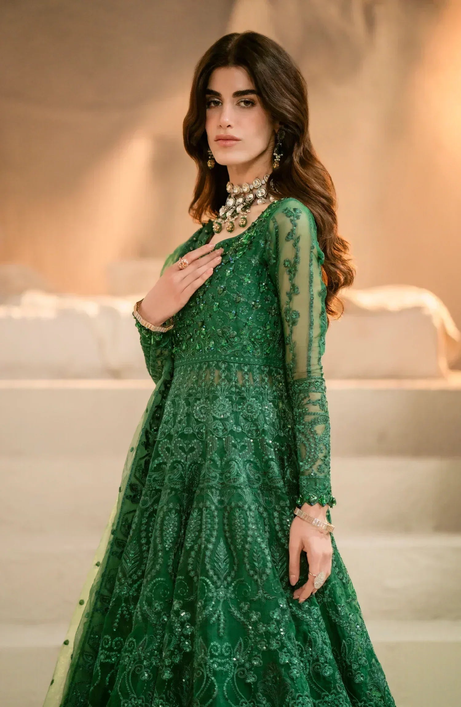 Maryum N Maria | Mehr o Maah Bridals | MW23-540-Selket - Rang-e-Khaas