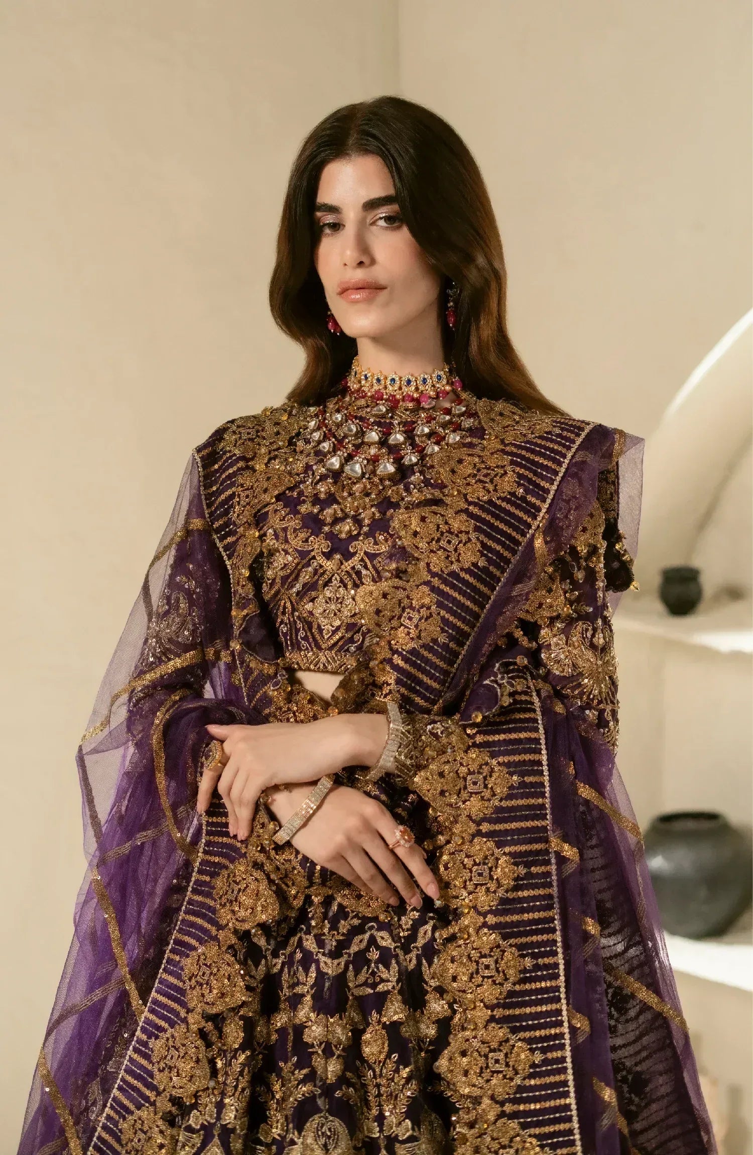 Maryum N Maria | Mehr o Maah Bridals | MW23-538-Nour - Rang-e-Khaas