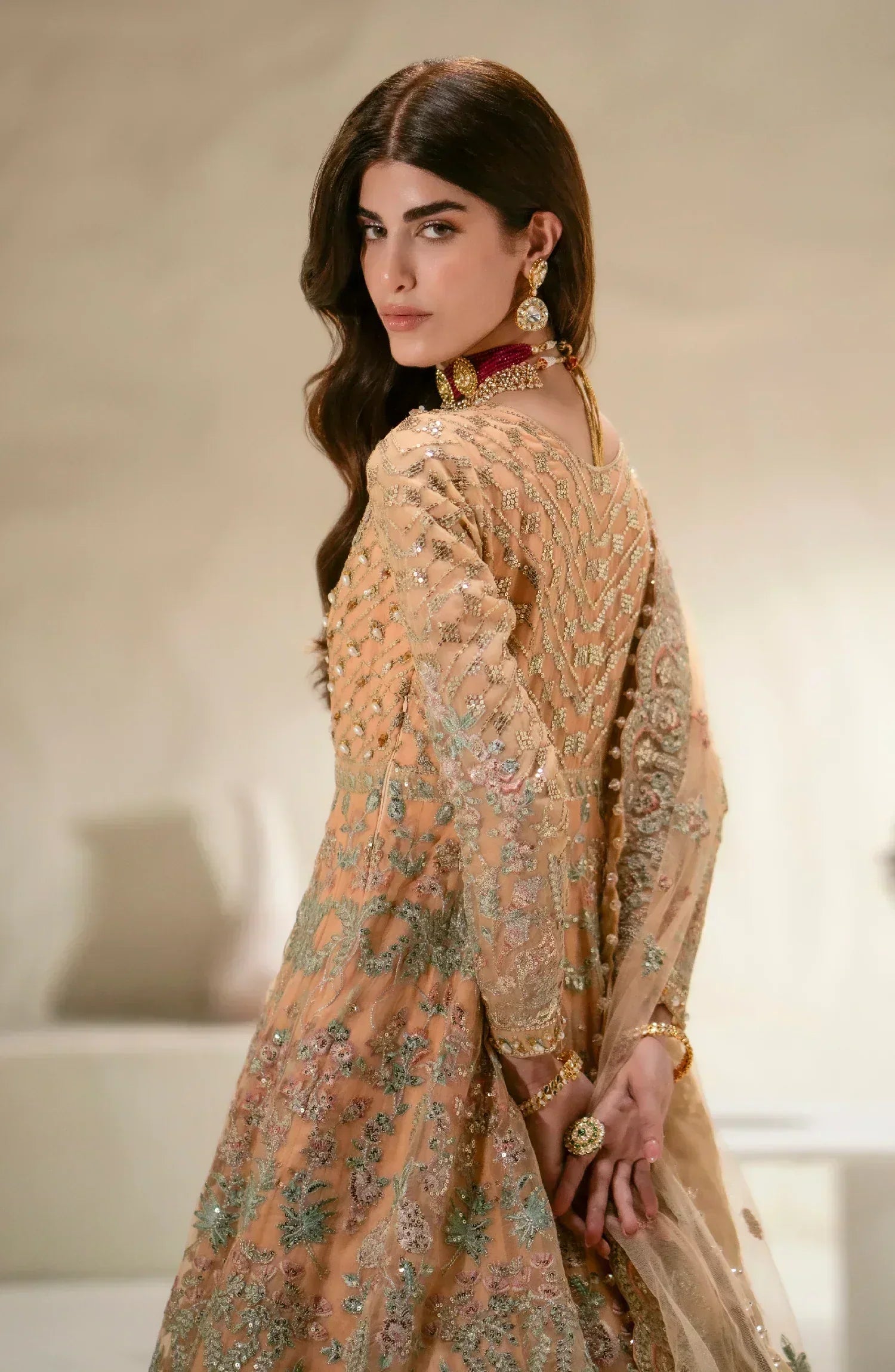 Maryum N Maria | Mehr o Maah Bridals | MW23-534-Nane - Rang-e-Khaas