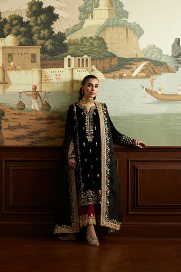 Mina Hassan | Velvet Luxe |  Jahan - Rang-e-Khaas