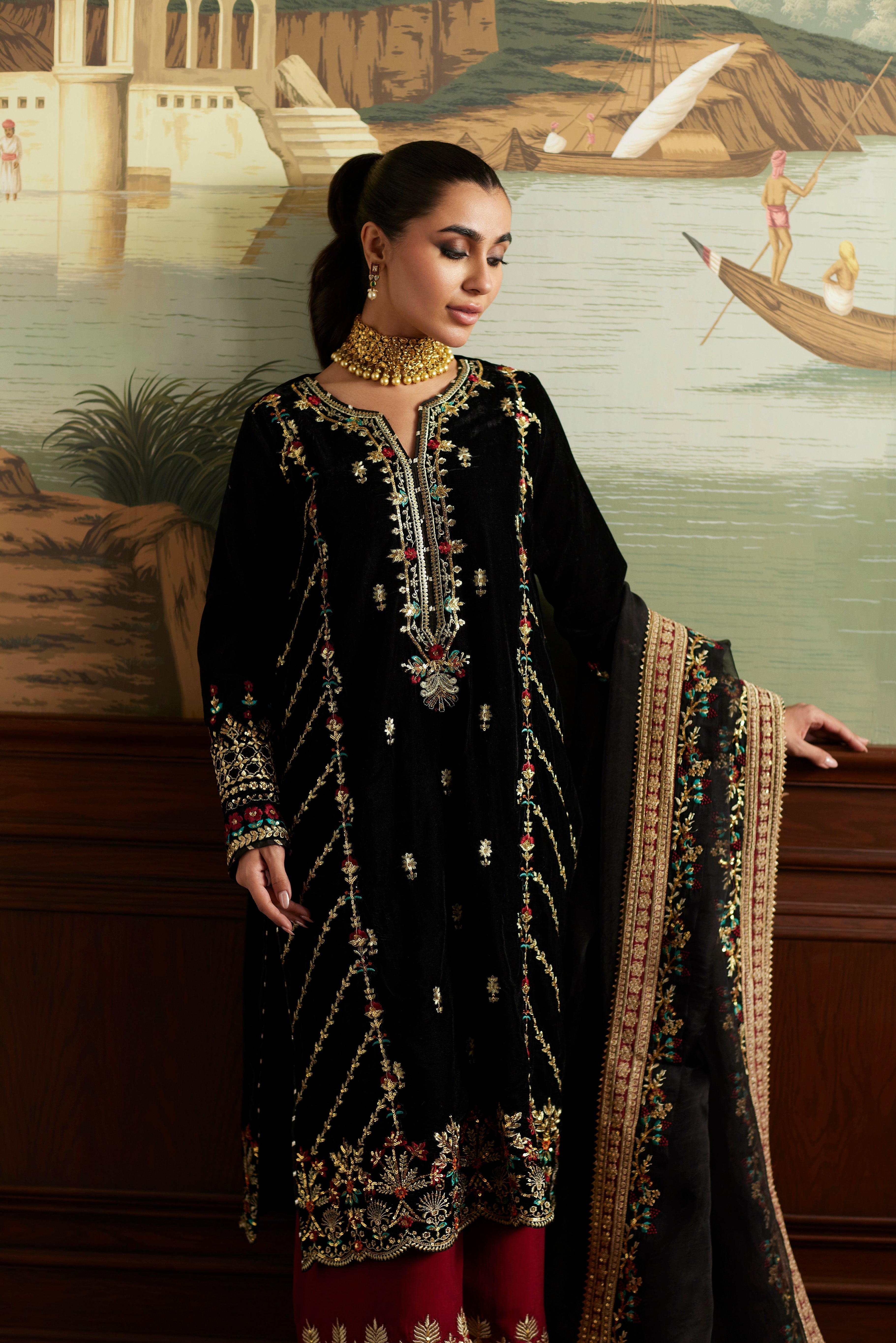 Mina Hassan | Velvet Luxe |  Jahan