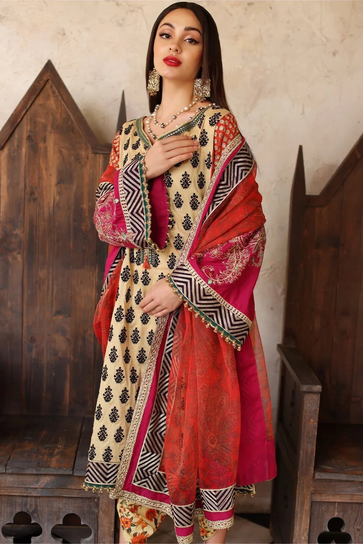 Mina Kashif | Festive Lawn | Amani - Rang-e-Khaas
