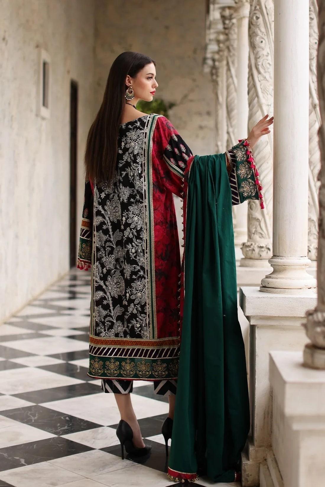 Mina Kashif | Festive Lawn | Karine - Rang-e-Khaas
