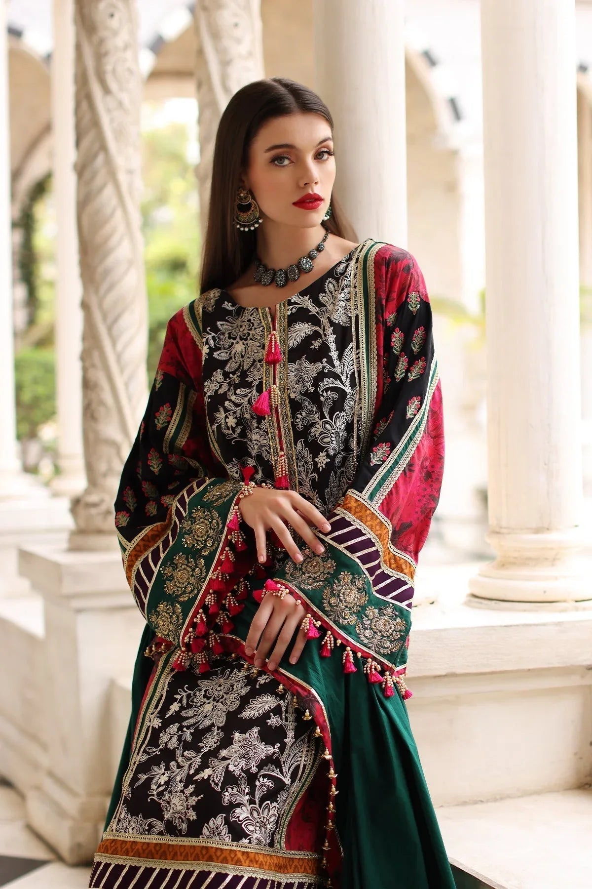 Mina Kashif | Festive Lawn | Karine - Rang-e-Khaas