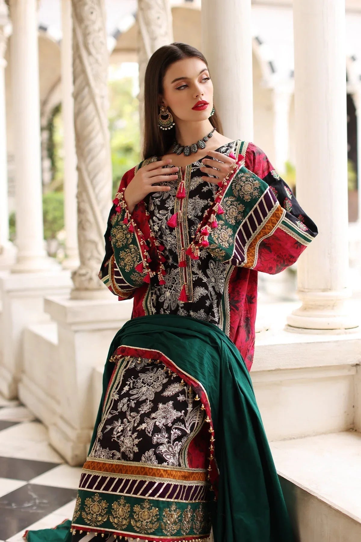 Mina Kashif | Festive Lawn | Karine - Rang-e-Khaas