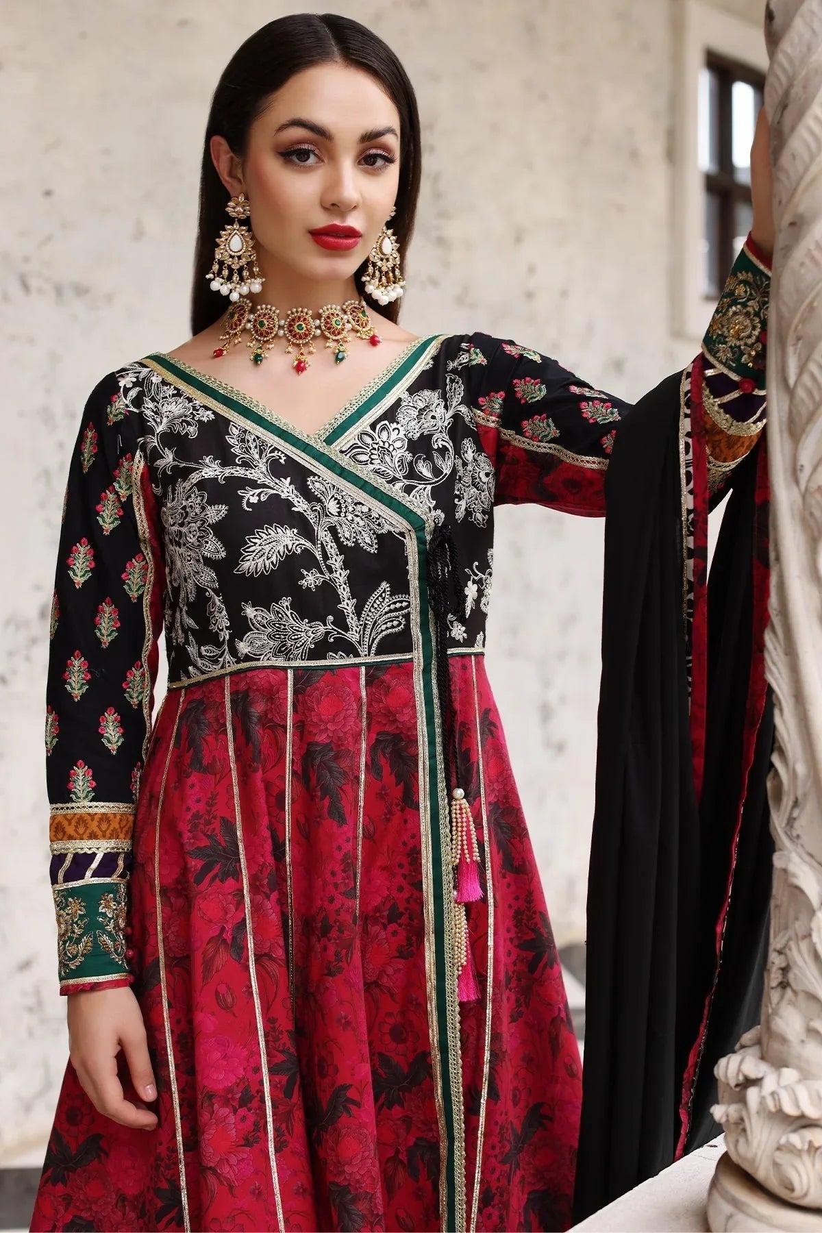 Mina Kashif | Festive Lawn | Anarkali - Rang-e-Khaas