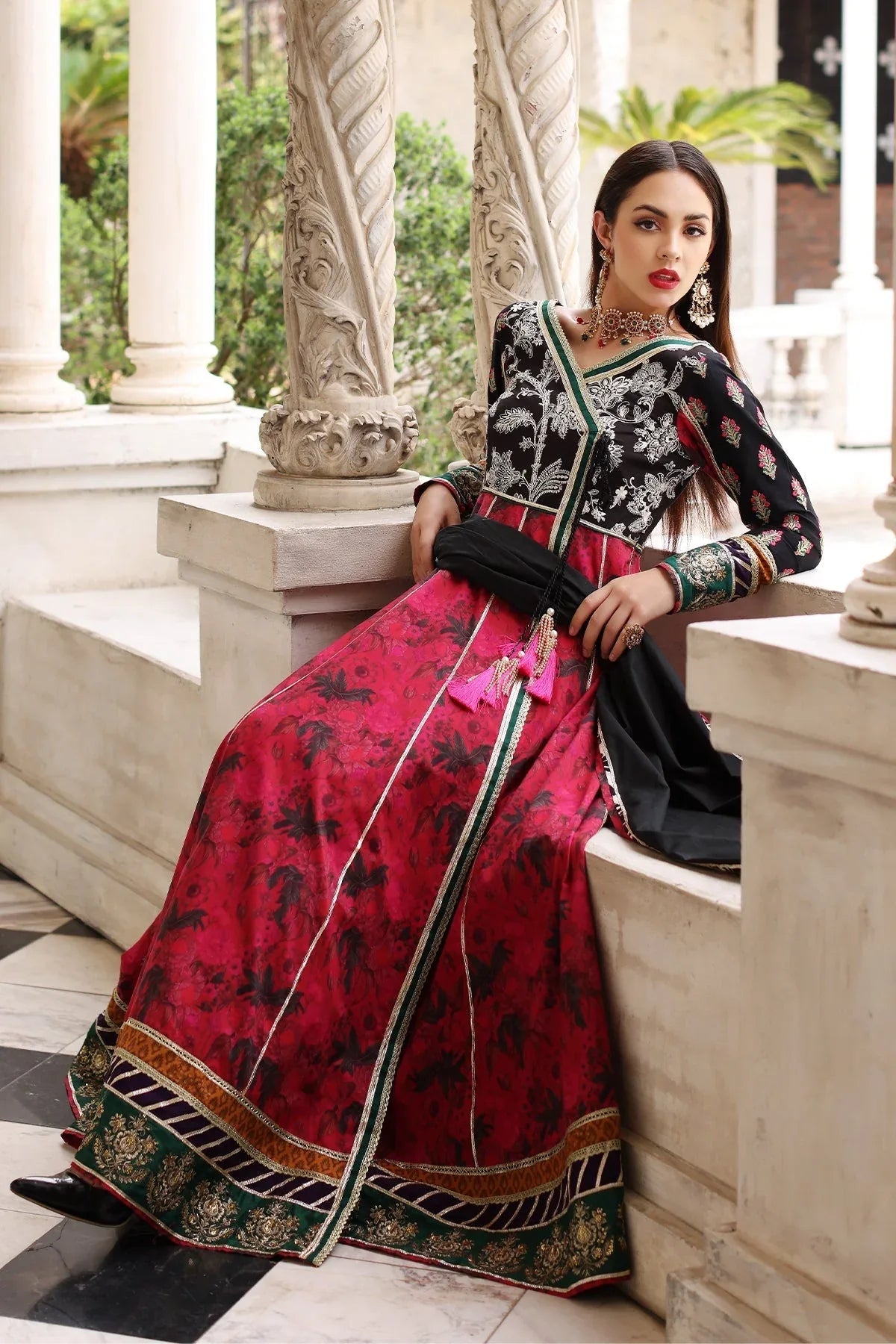 Mina Kashif | Festive Lawn | Anarkali - Rang-e-Khaas