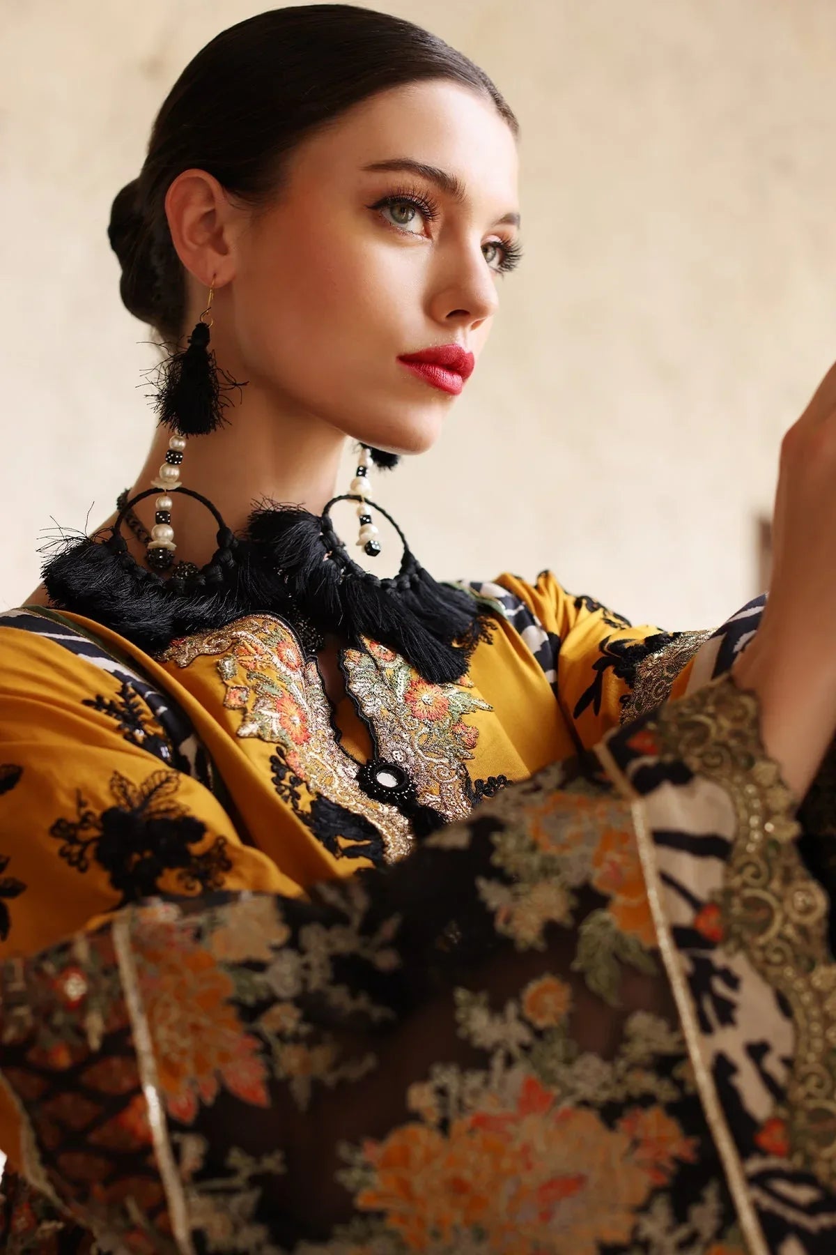 Mina Kashif | Festive Lawn | Leyla - Rang-e-Khaas