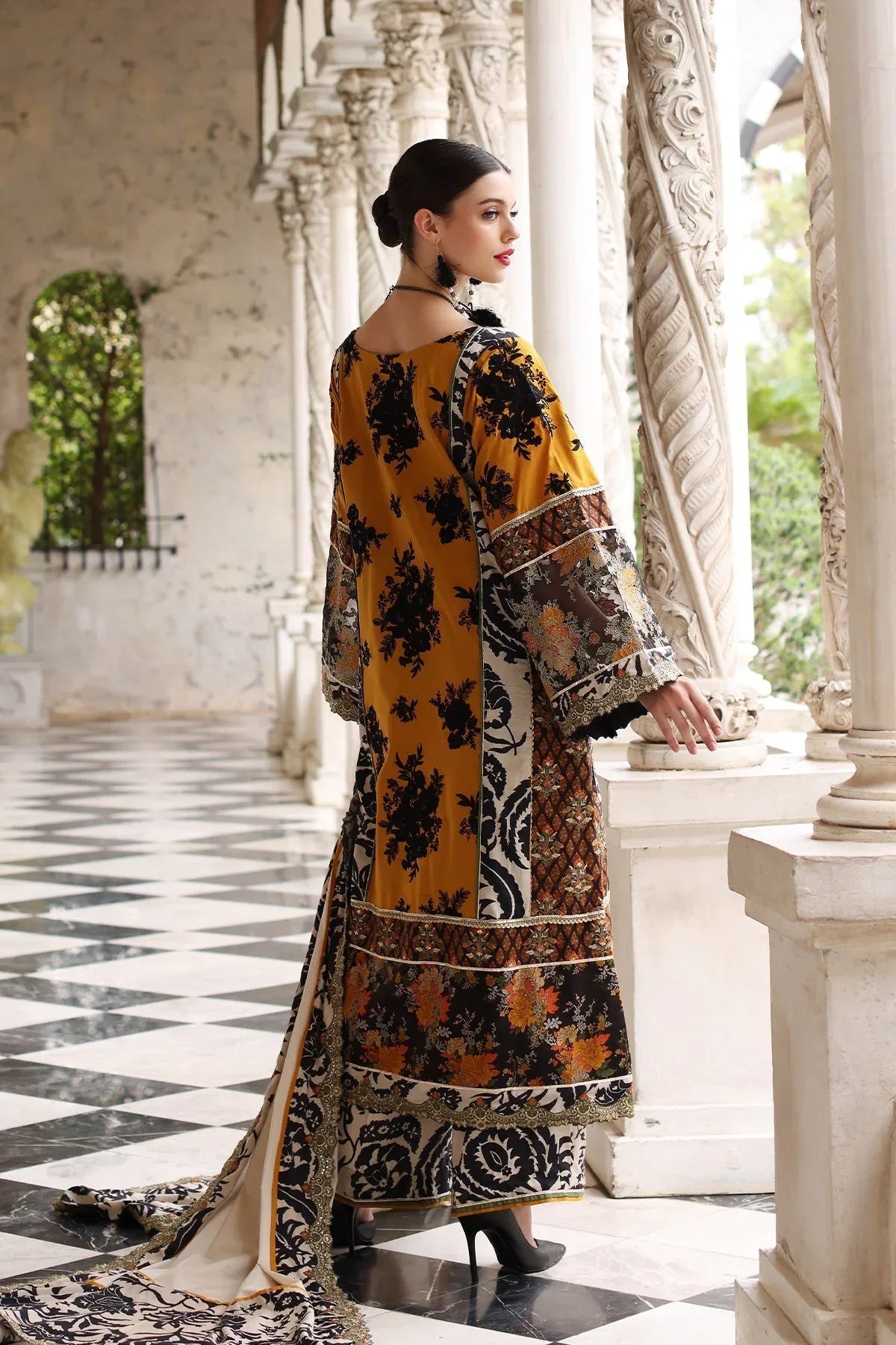 Mina Kashif | Festive Lawn | Leyla - Rang-e-Khaas