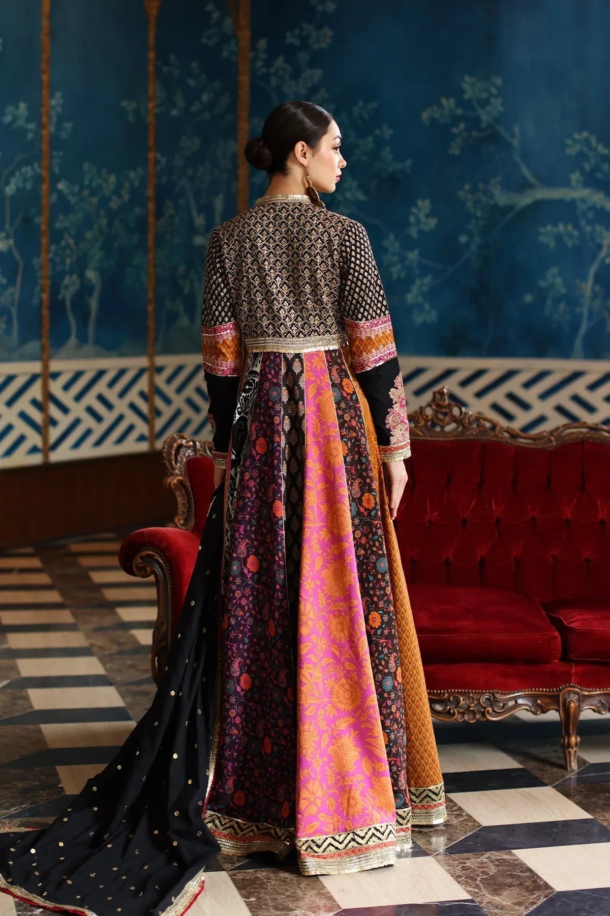 Mina Kashif | Festive Lawn | Misty - Rang-e-Khaas