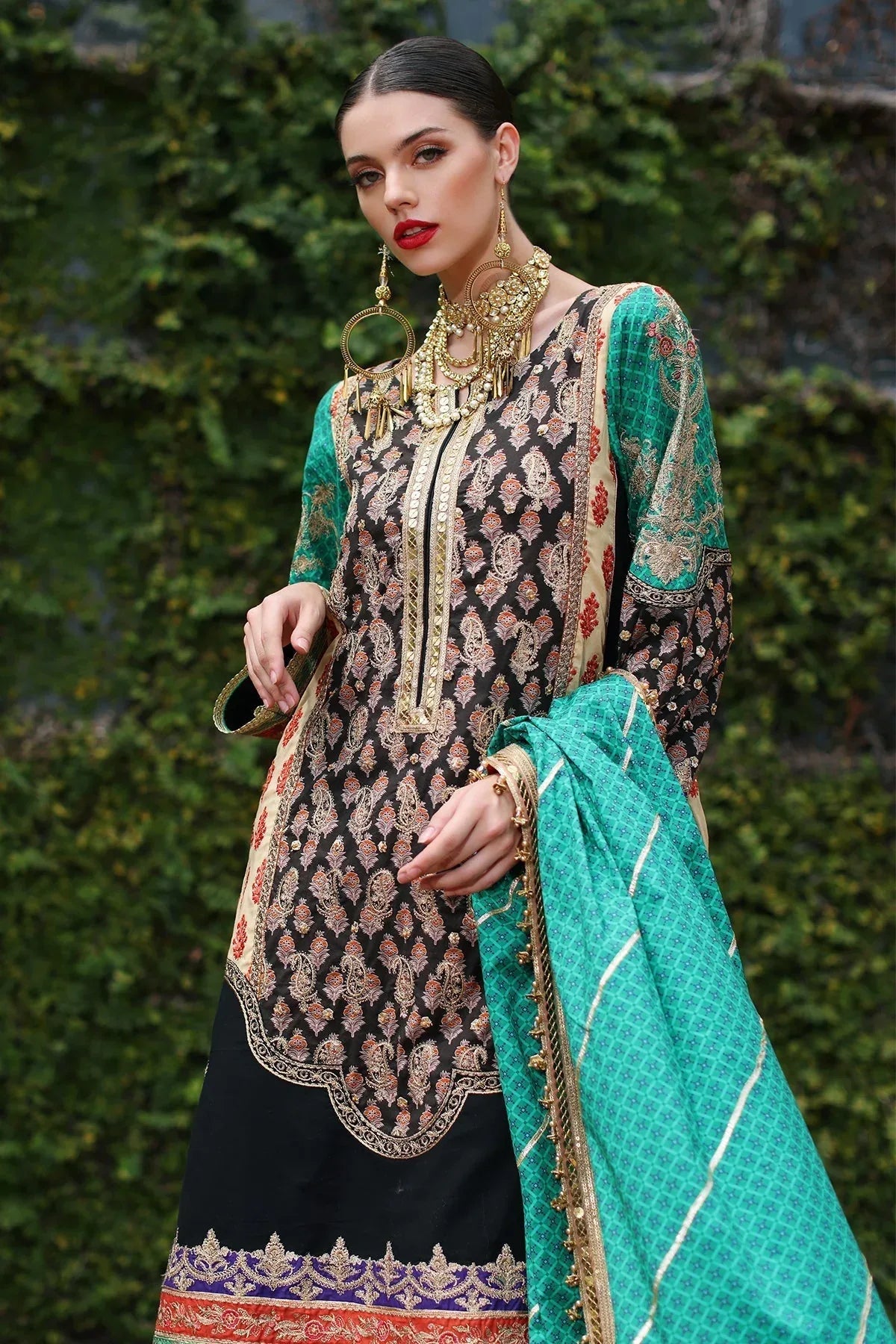 Mina Kashif | Festive Lawn | Zenel - Rang-e-Khaas