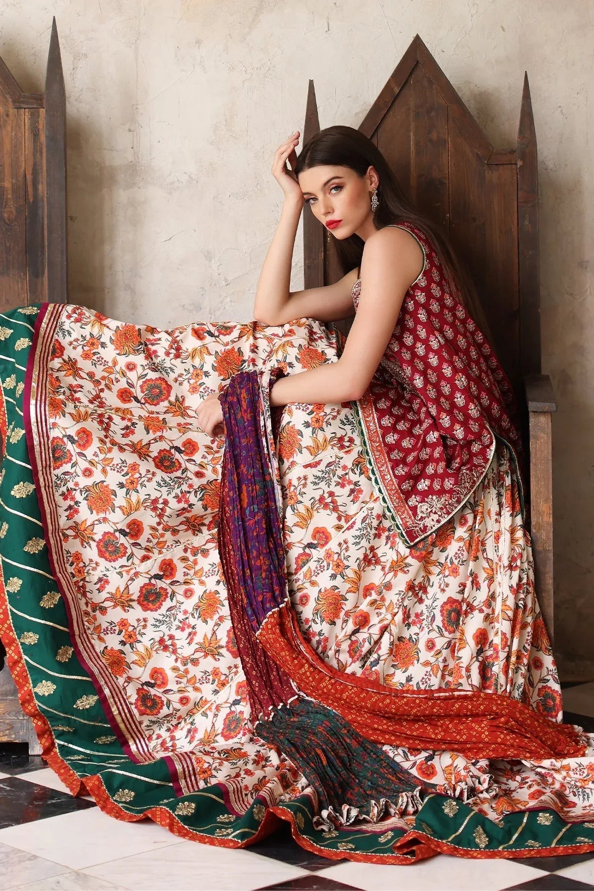 Mina Kashif | Festive Lawn | Janan - Rang-e-Khaas