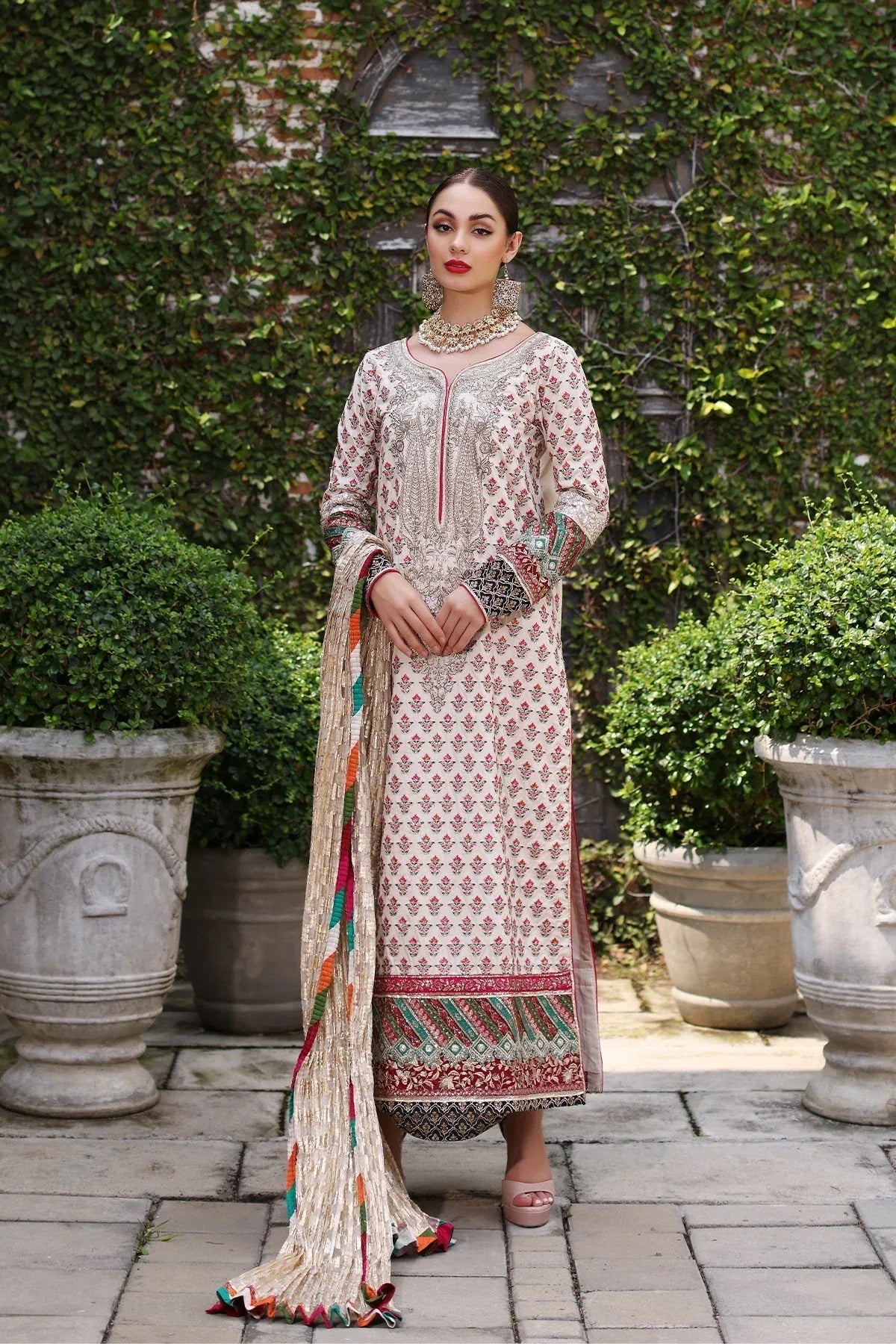 Mina Kashif | Festive Lawn | Parsa - Rang-e-Khaas
