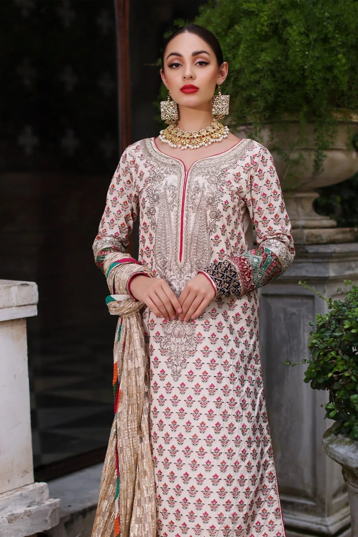 Mina Kashif | Festive Lawn | Parsa - Rang-e-Khaas