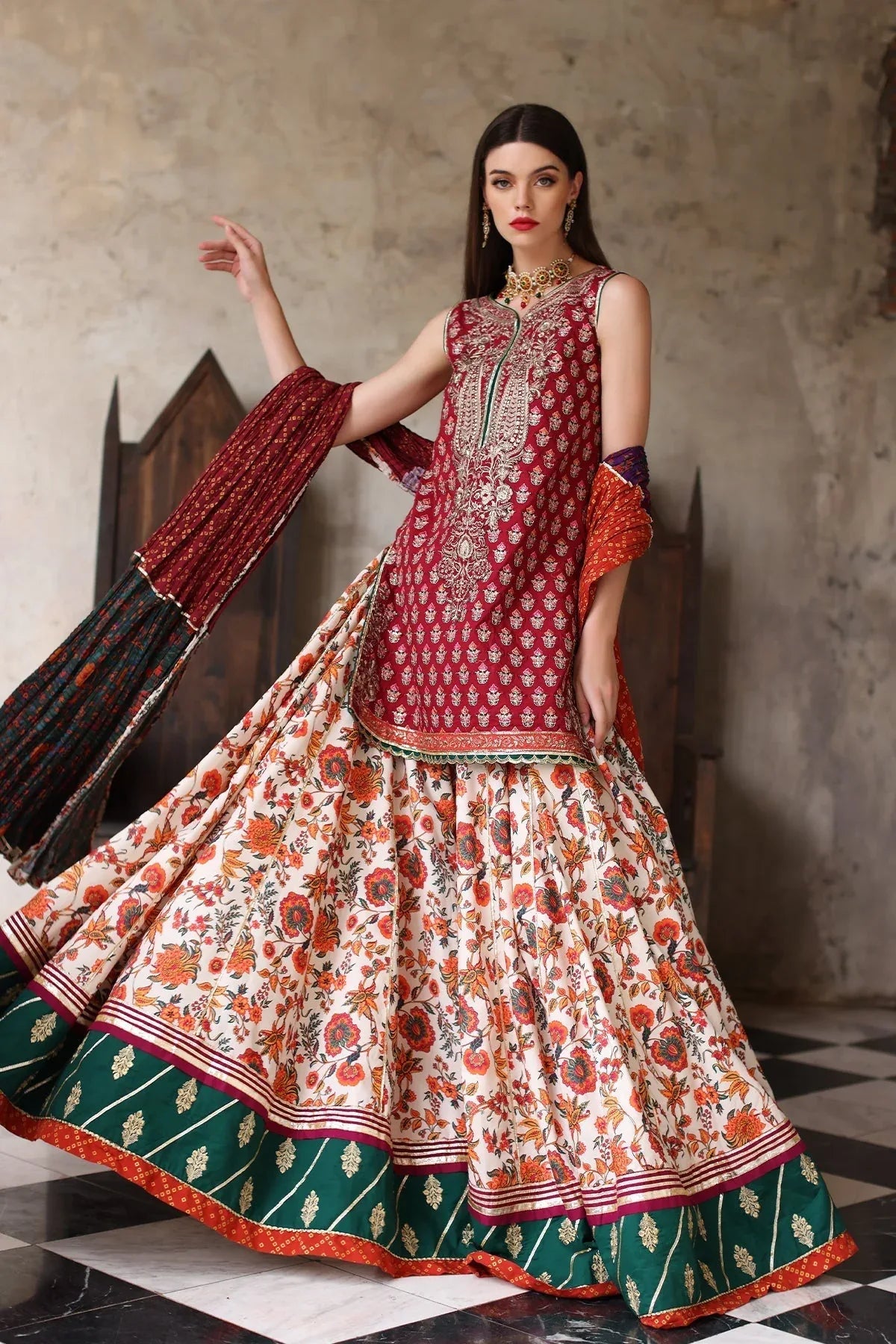 Mina Kashif | Festive Lawn | Janan - Rang-e-Khaas