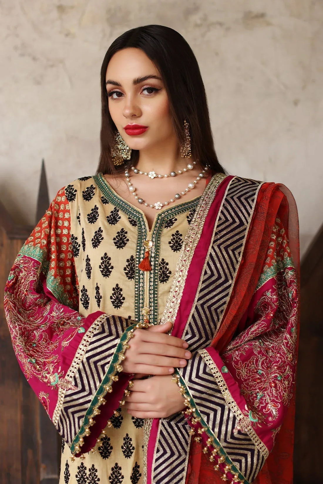 Mina Kashif | Festive Lawn | Amani - Rang-e-Khaas