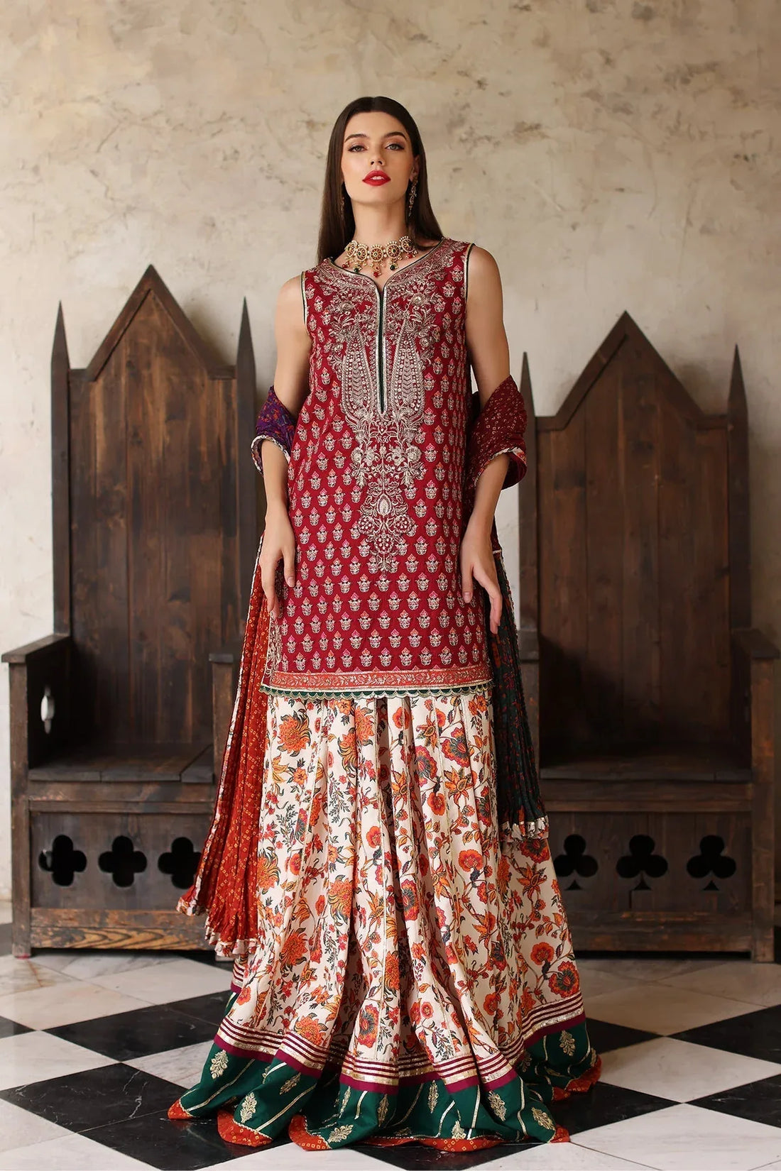 Mina Kashif | Festive Lawn | Janan - Rang-e-Khaas
