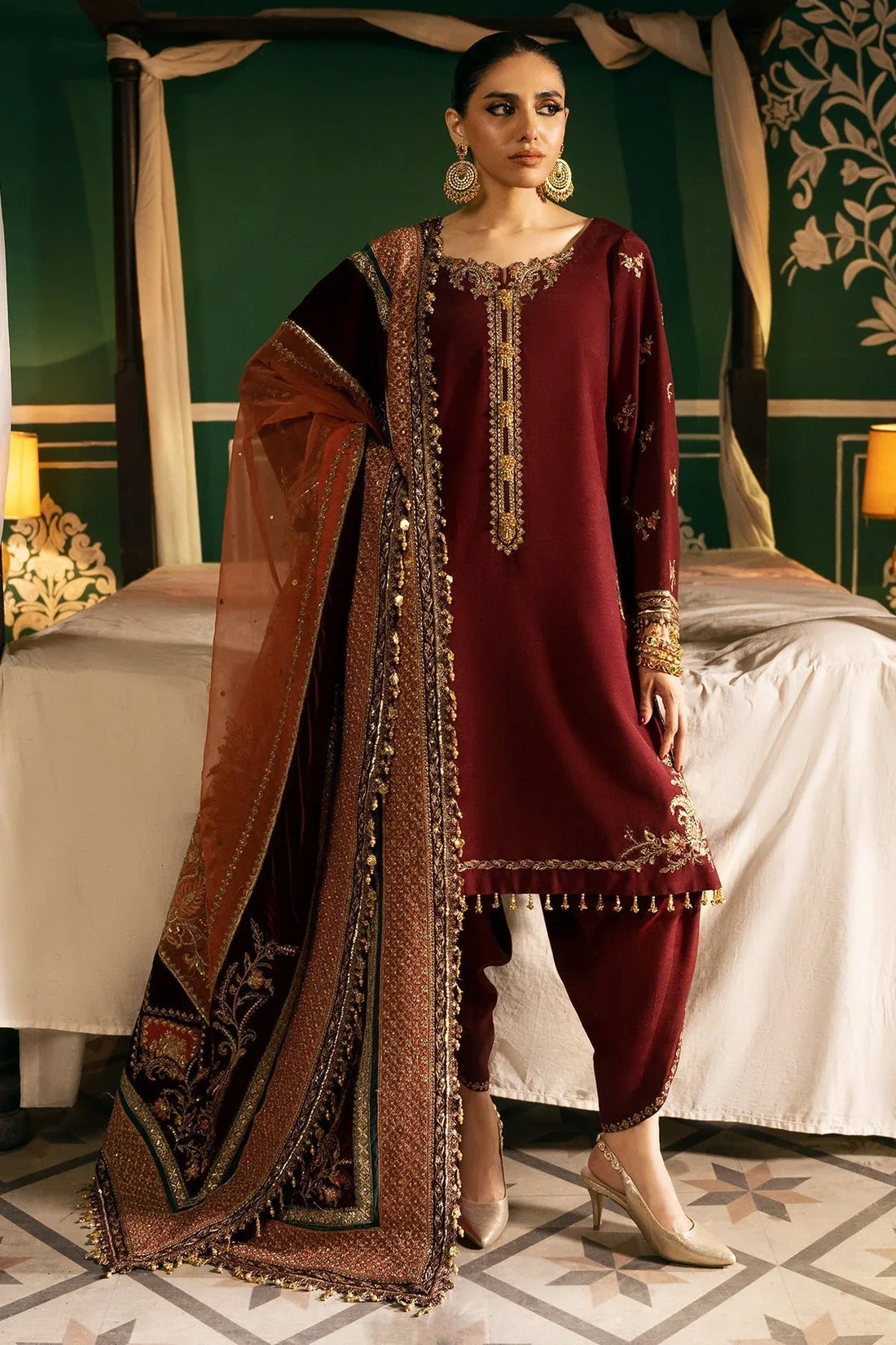 Mina Kashif | Meeral Formals 24 | Ishaal - Rang-e-Khaas