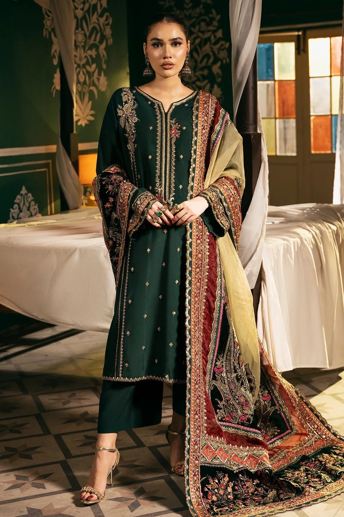 Mina Kashif | Meeral Formals 24 | Nazeen - Rang-e-Khaas